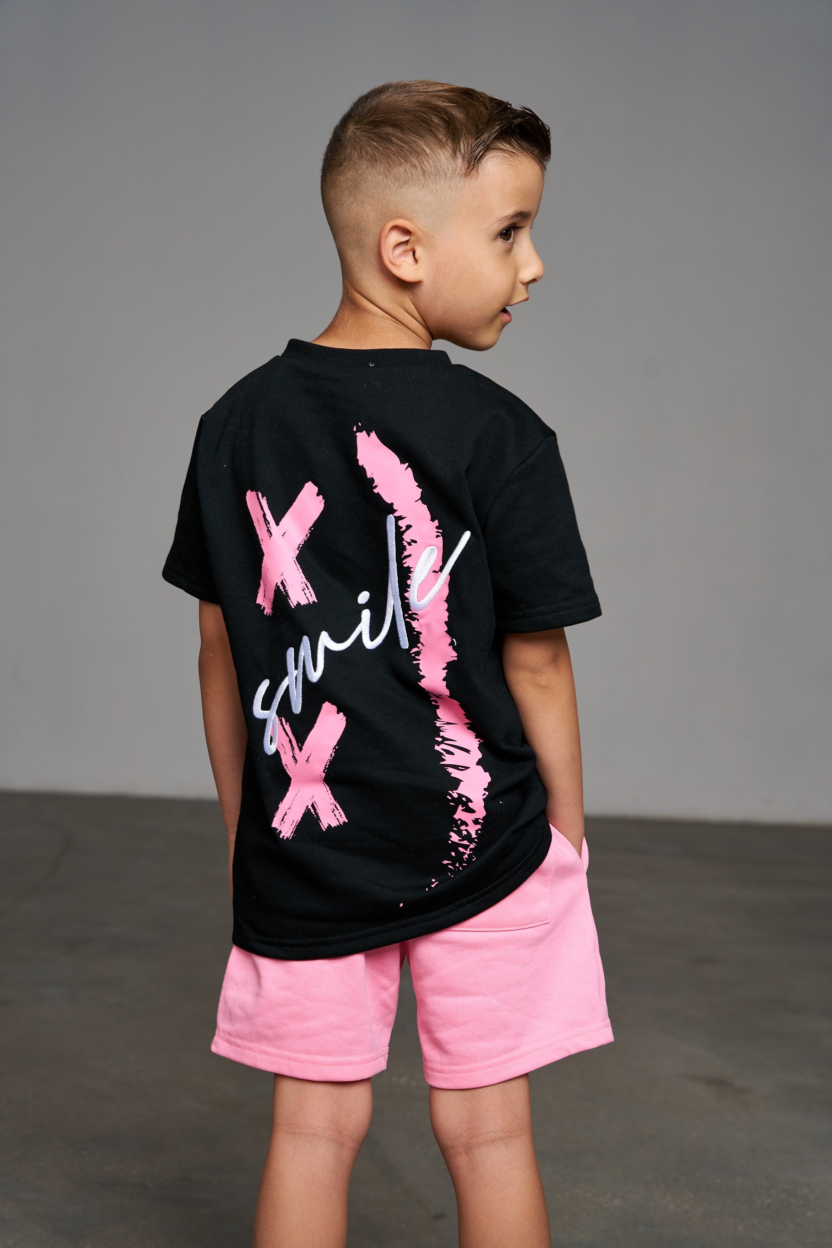 חליפת Happy ורודה - Hipster