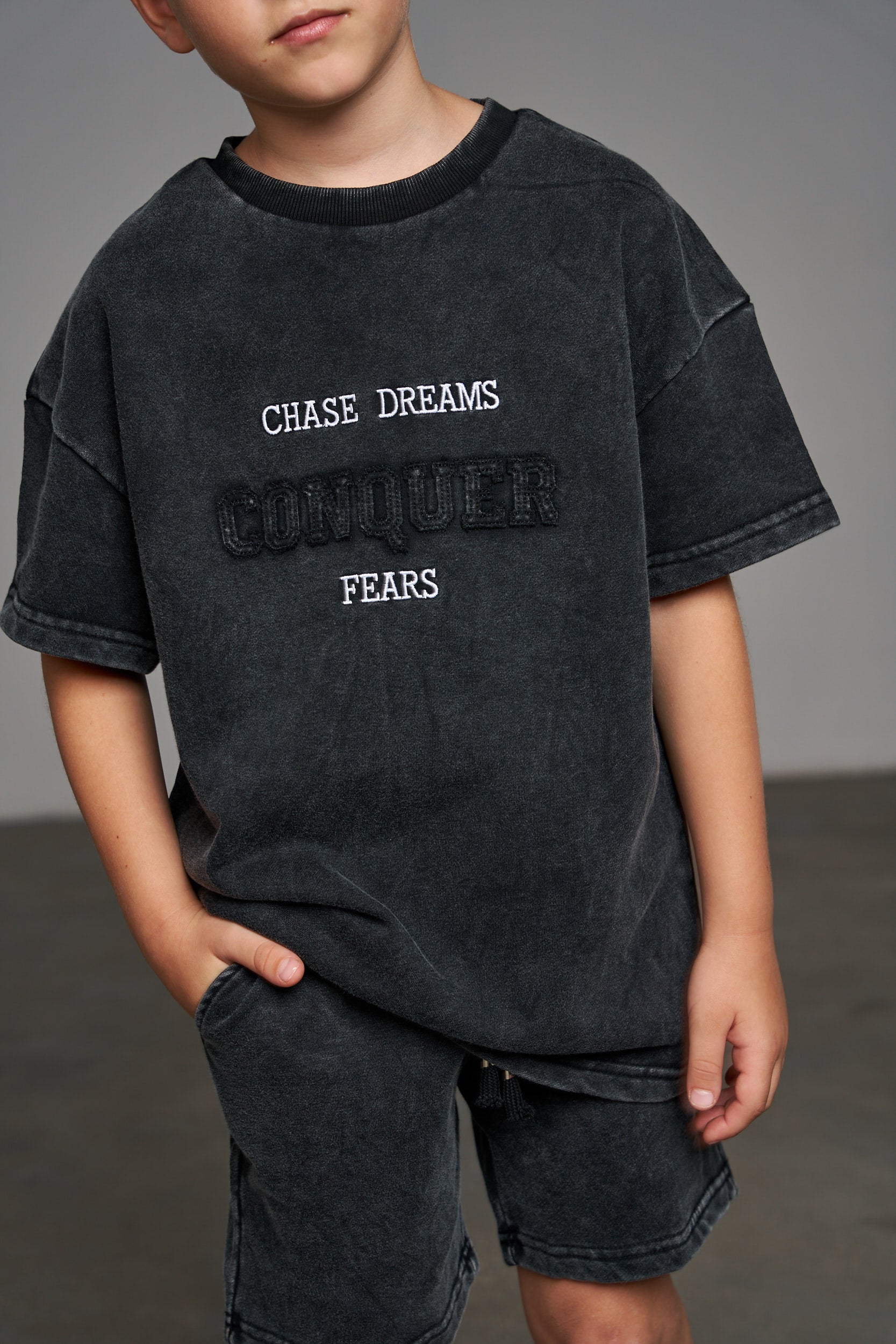 חליפת ווש אפורה - Hipster