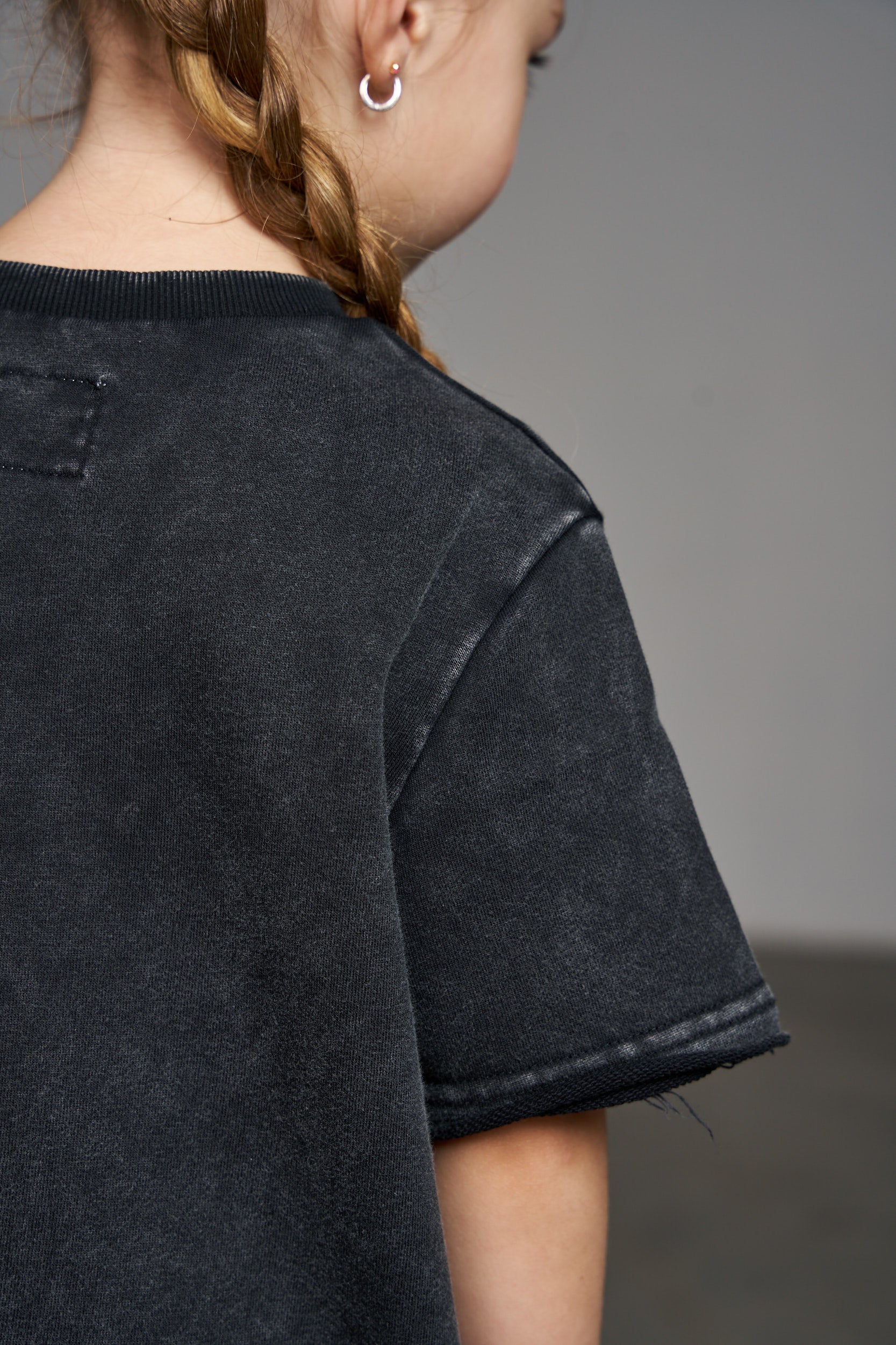 שמלת ווש אפורה - Hipster