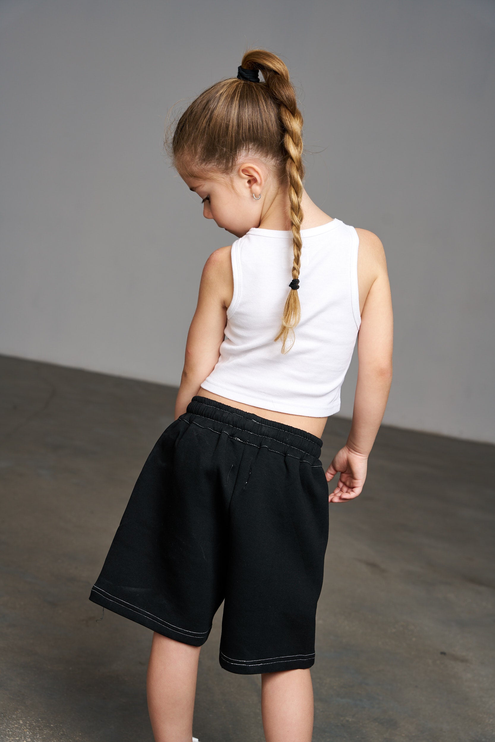 גופיית ליר לבנה - Hipster