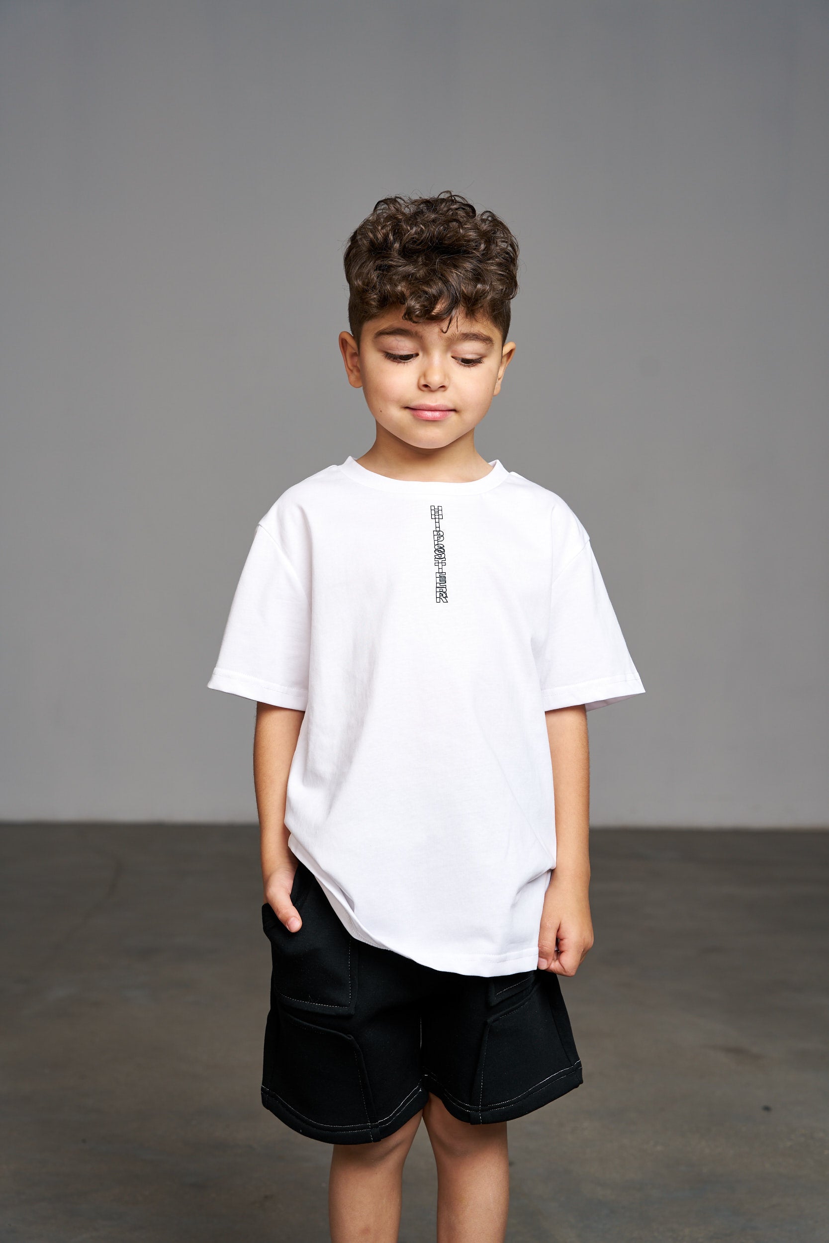 טי שירט לואי לבנה - Hipster