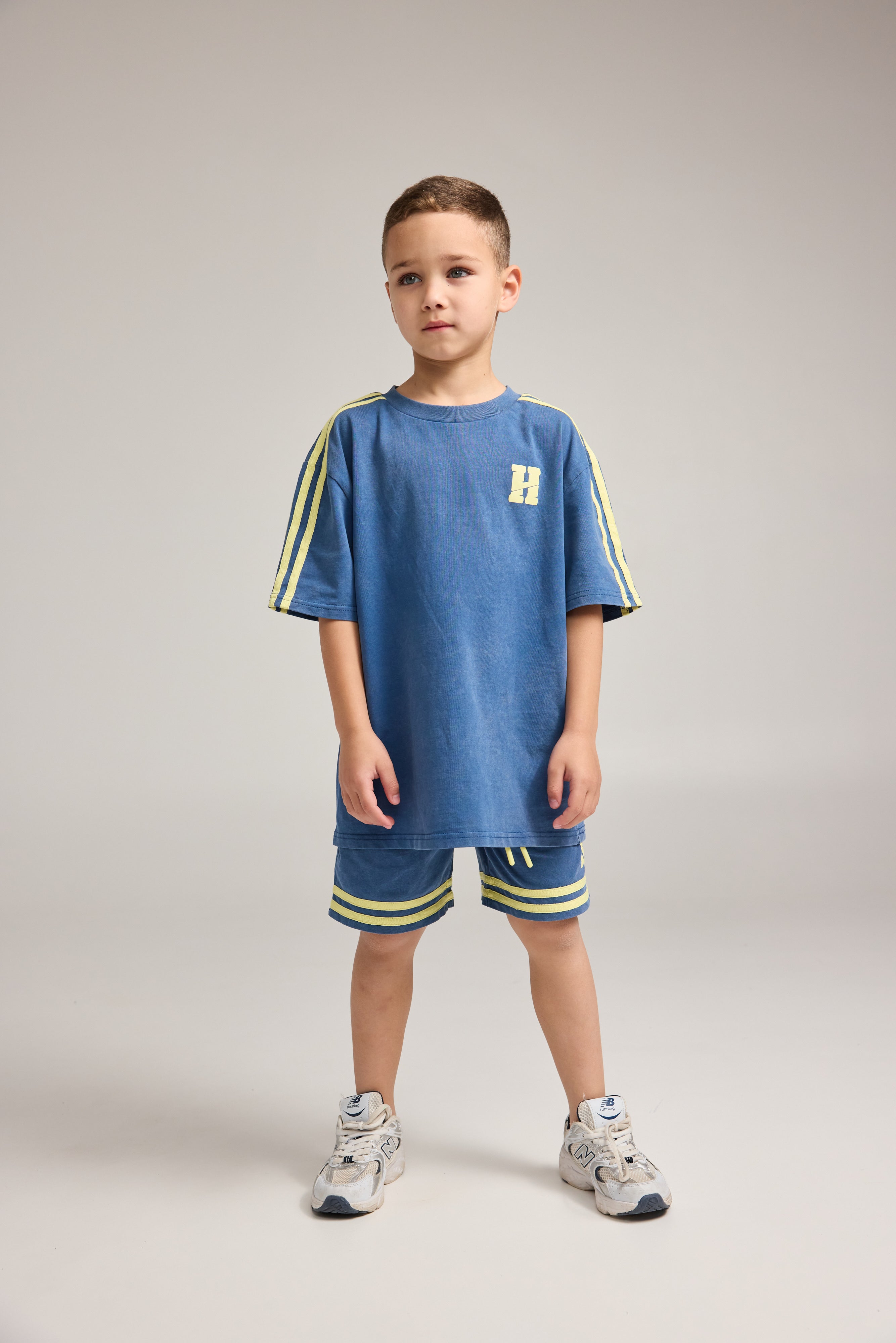 חליפת ברייק כחול ווש