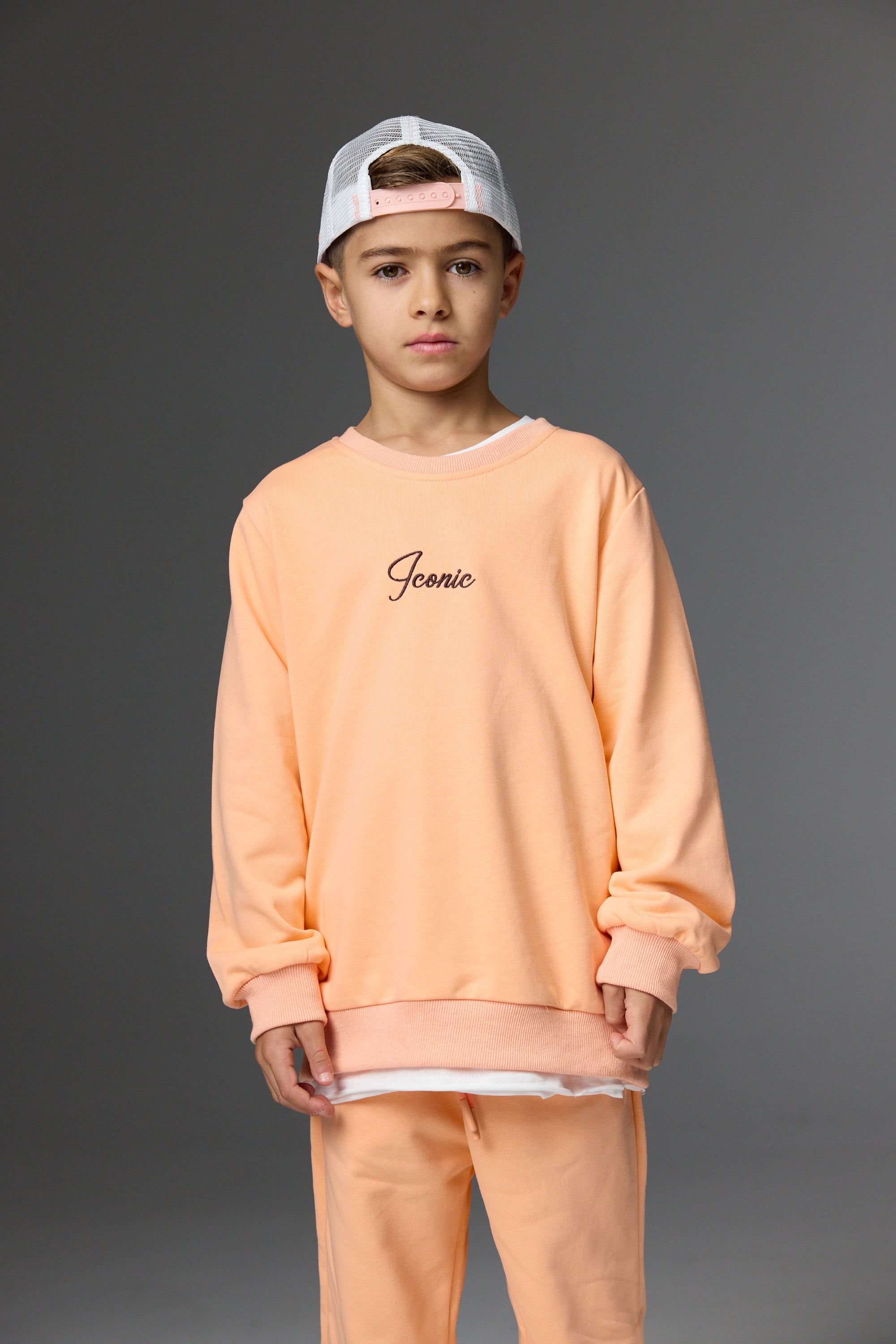 סוויטשרט אייקון אפרסק