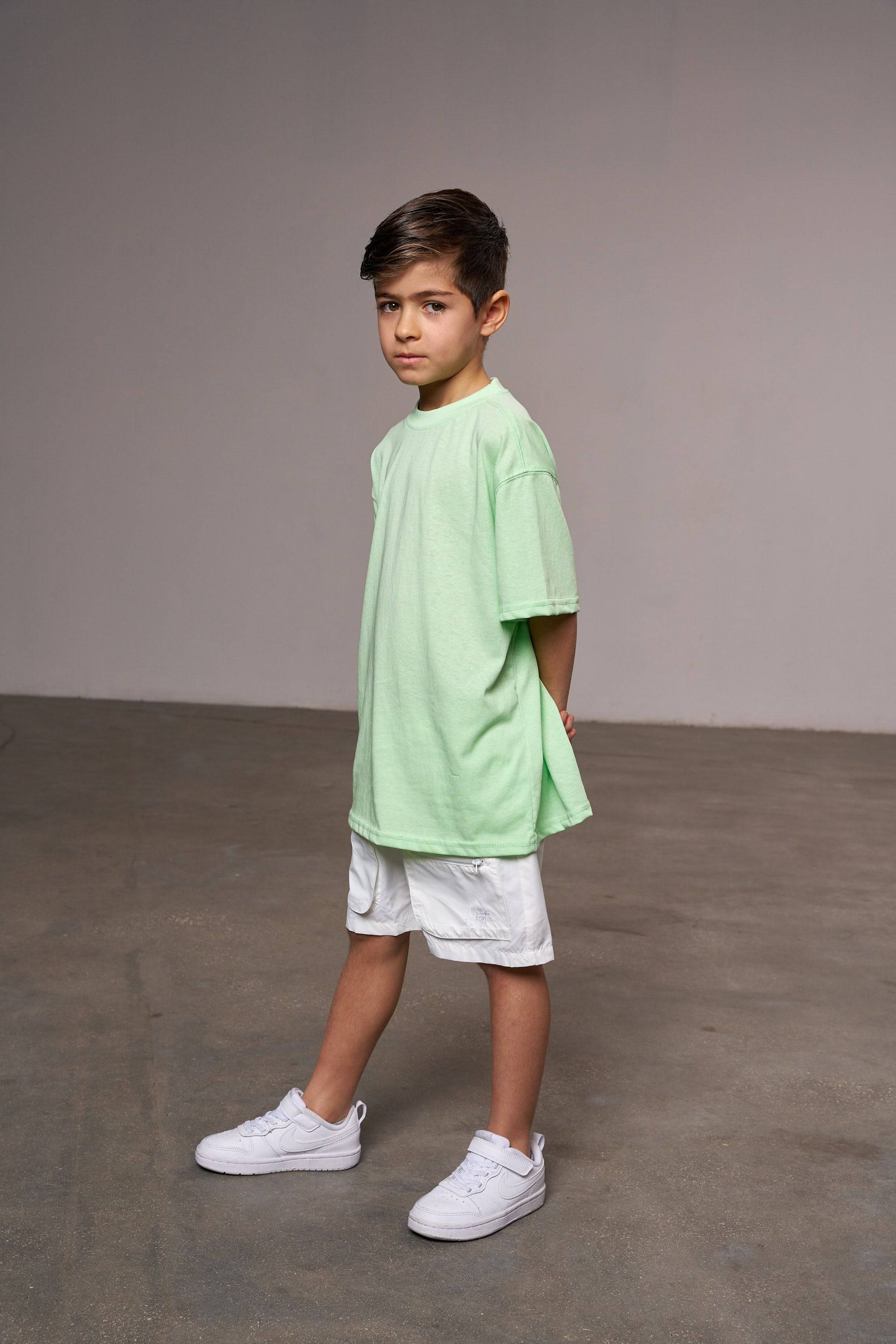 טישרט כותנה ירוקה - Hipster