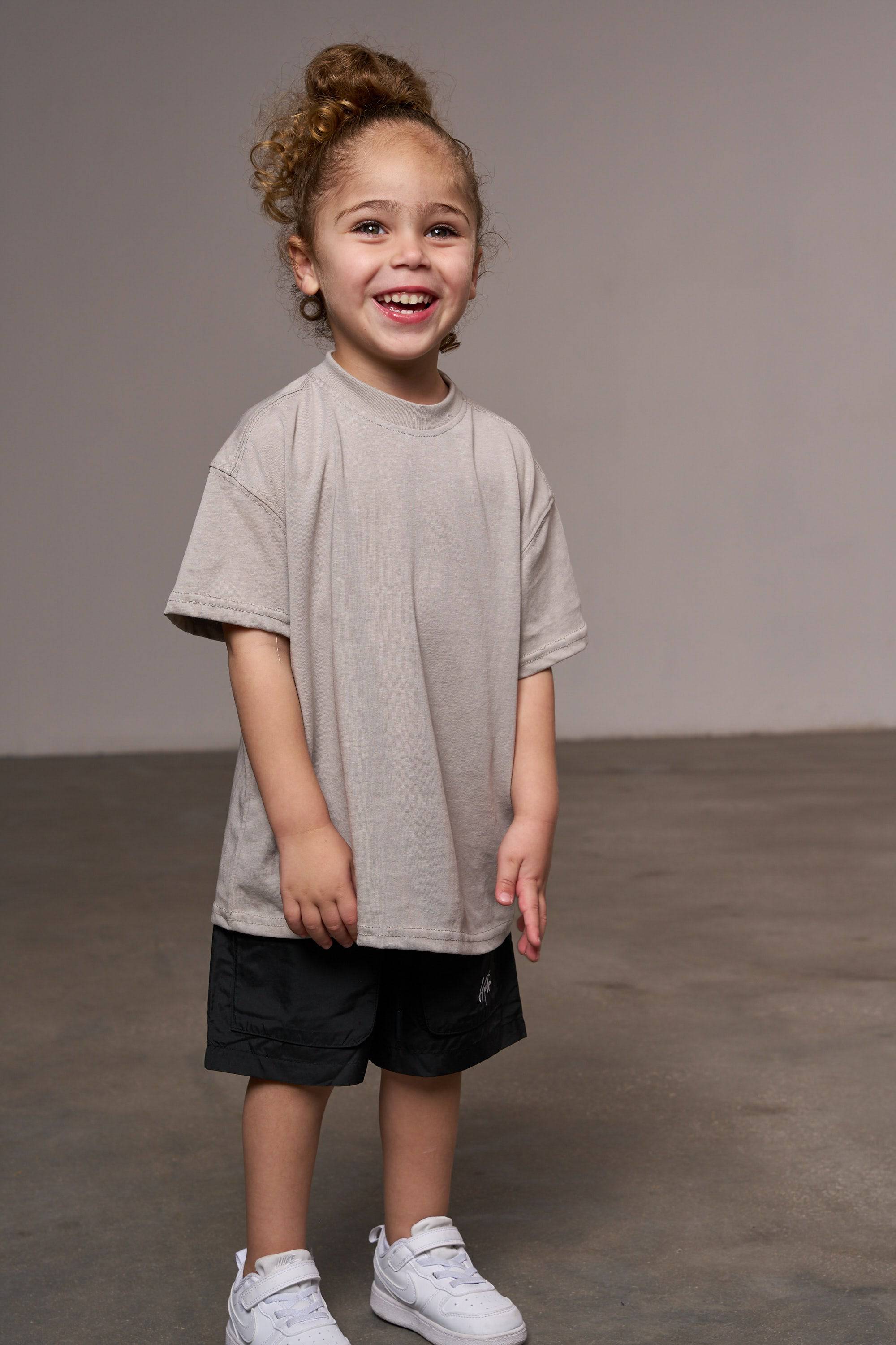 טישרט כותנה אפורה - Hipster