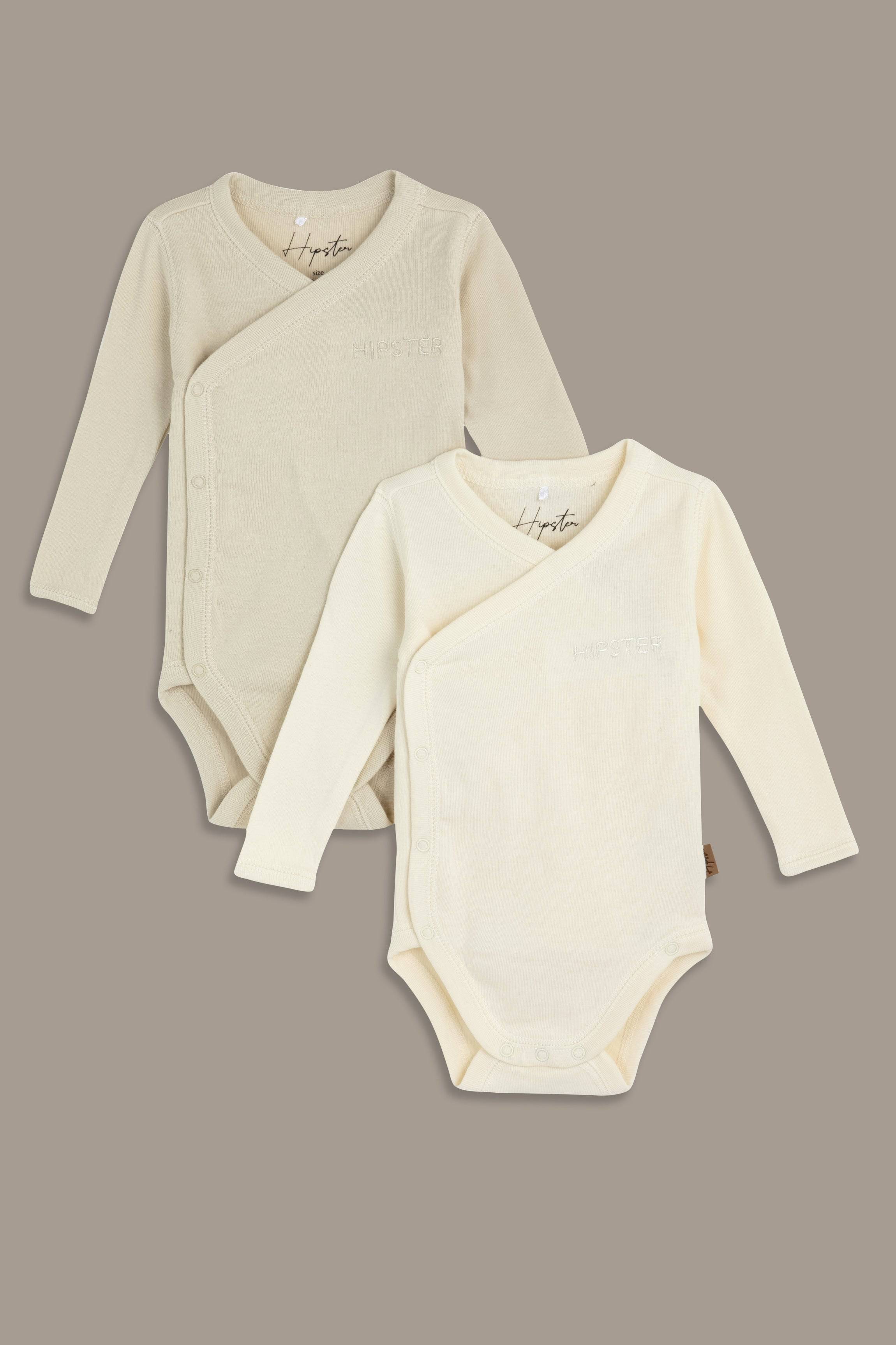 זוג בגדי גוף מעטפת ארוכים אבן - Hipster