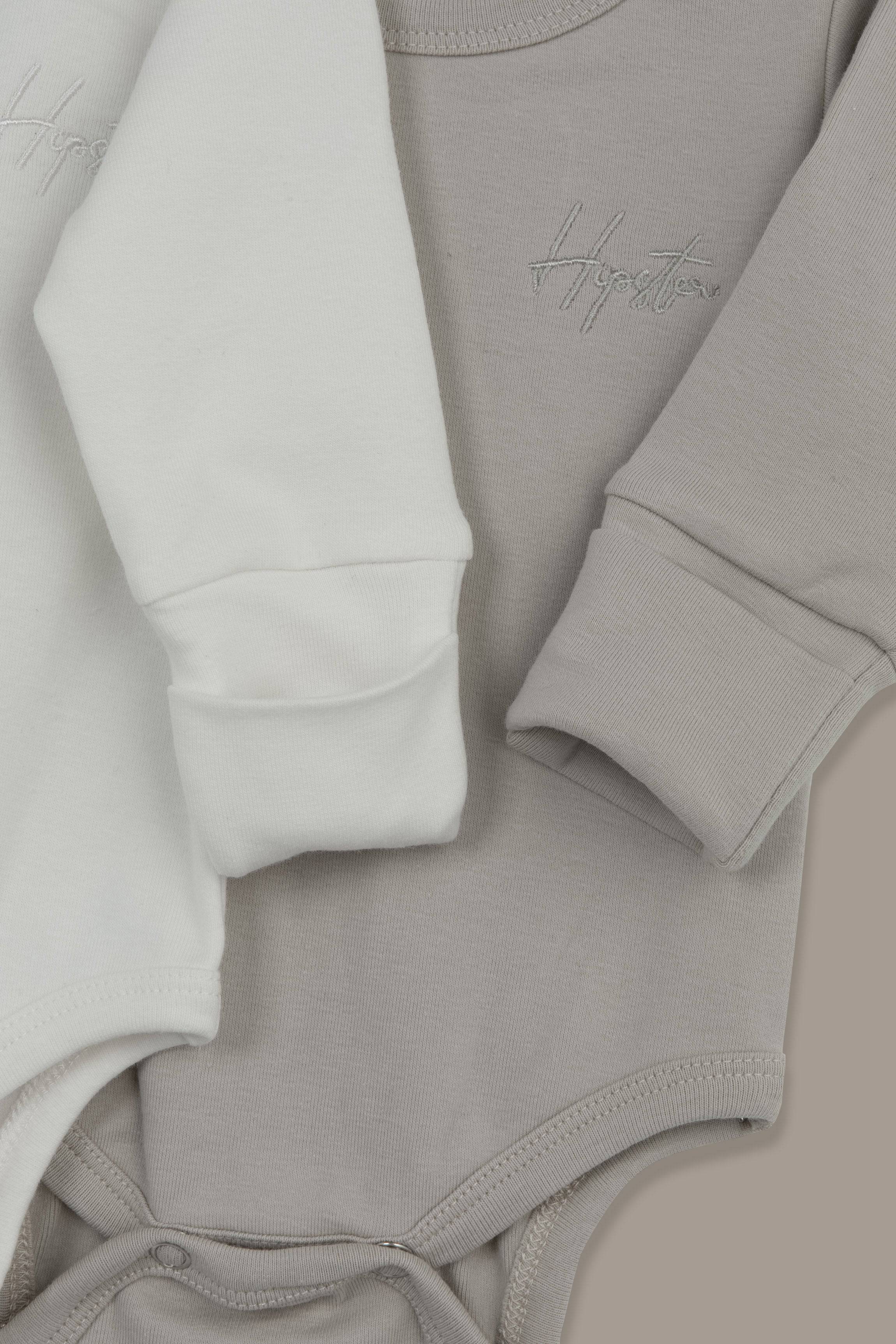 זוג בגדי גוף לתינוק - Hipster