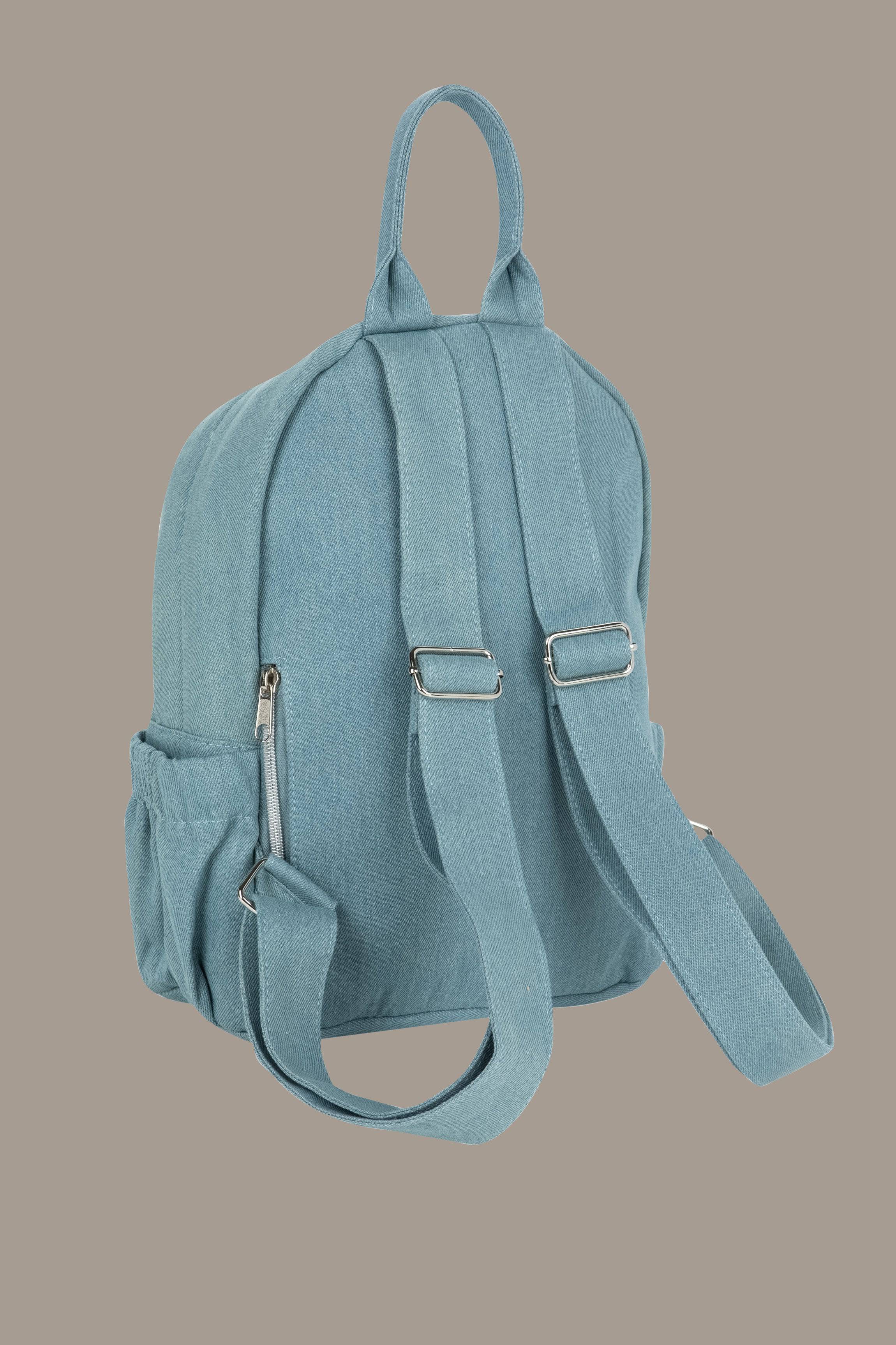 תיק גן DENIM כהה ללא מידה ג'ינס - Hipster