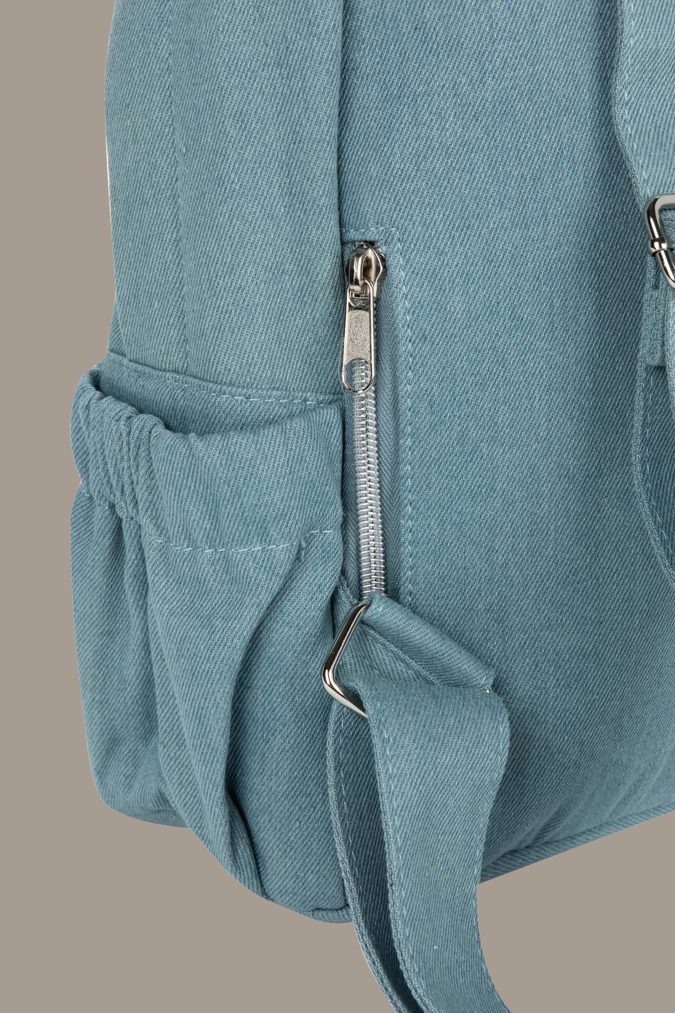 תיק גן DENIM כהה ללא מידה ג'ינס - Hipster