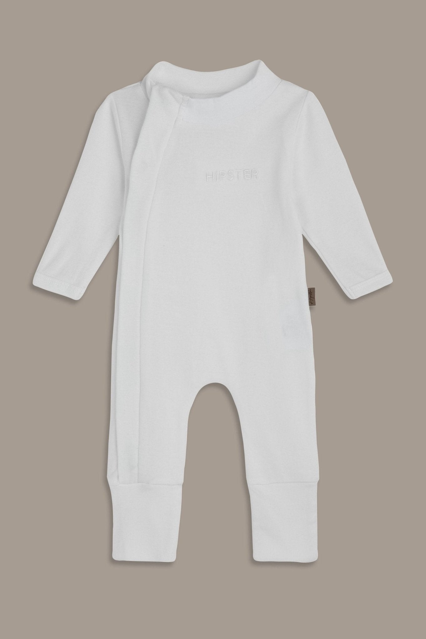 אוברול ארוך לבן - Hipster