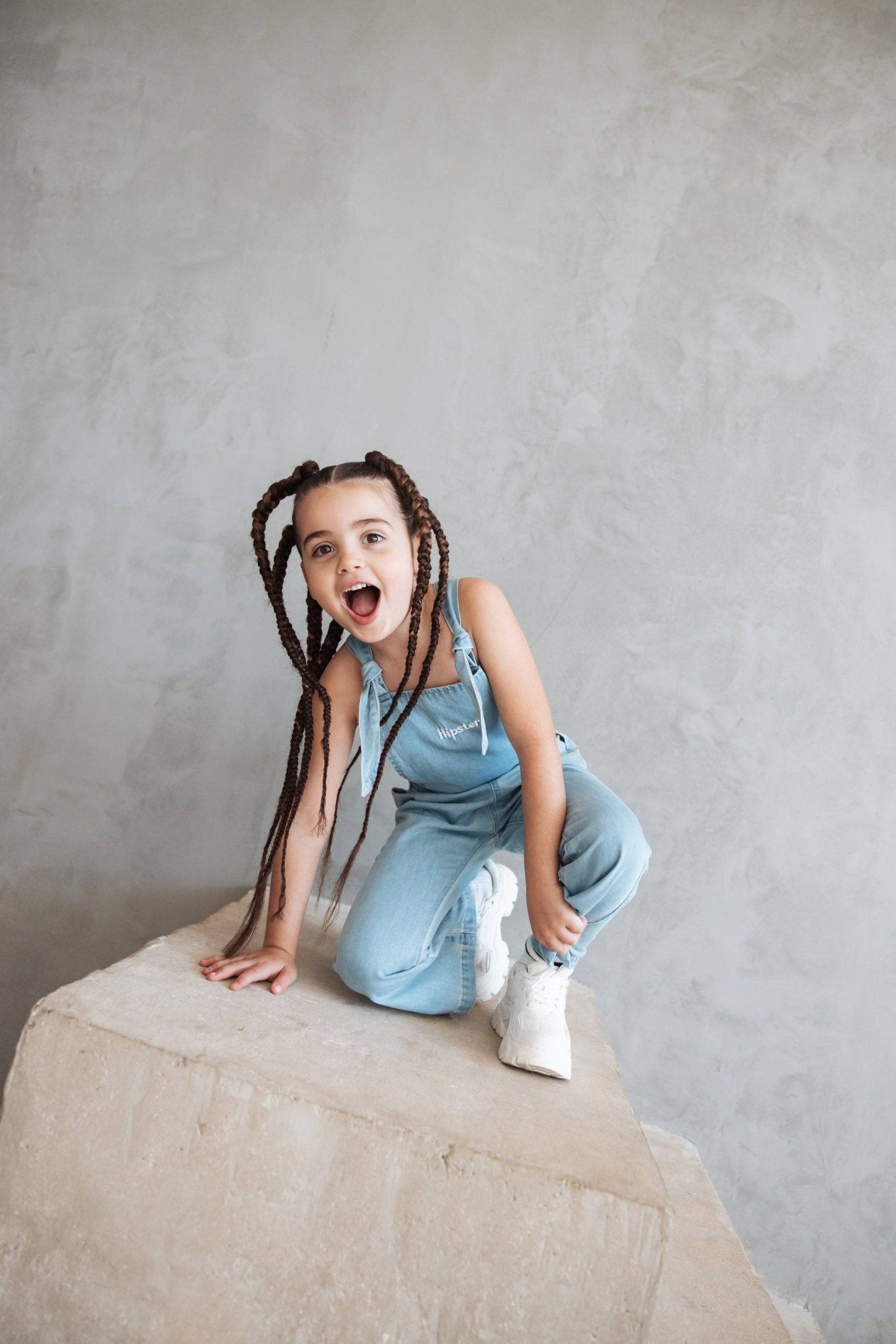 אוברול ג'ינס פדלפון - Hipster