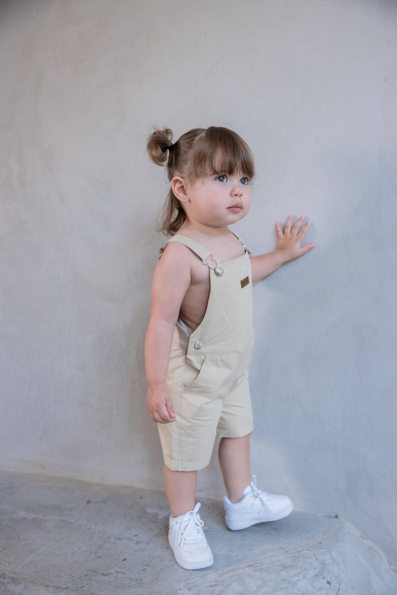 אוברול ליב בז' - Hipster