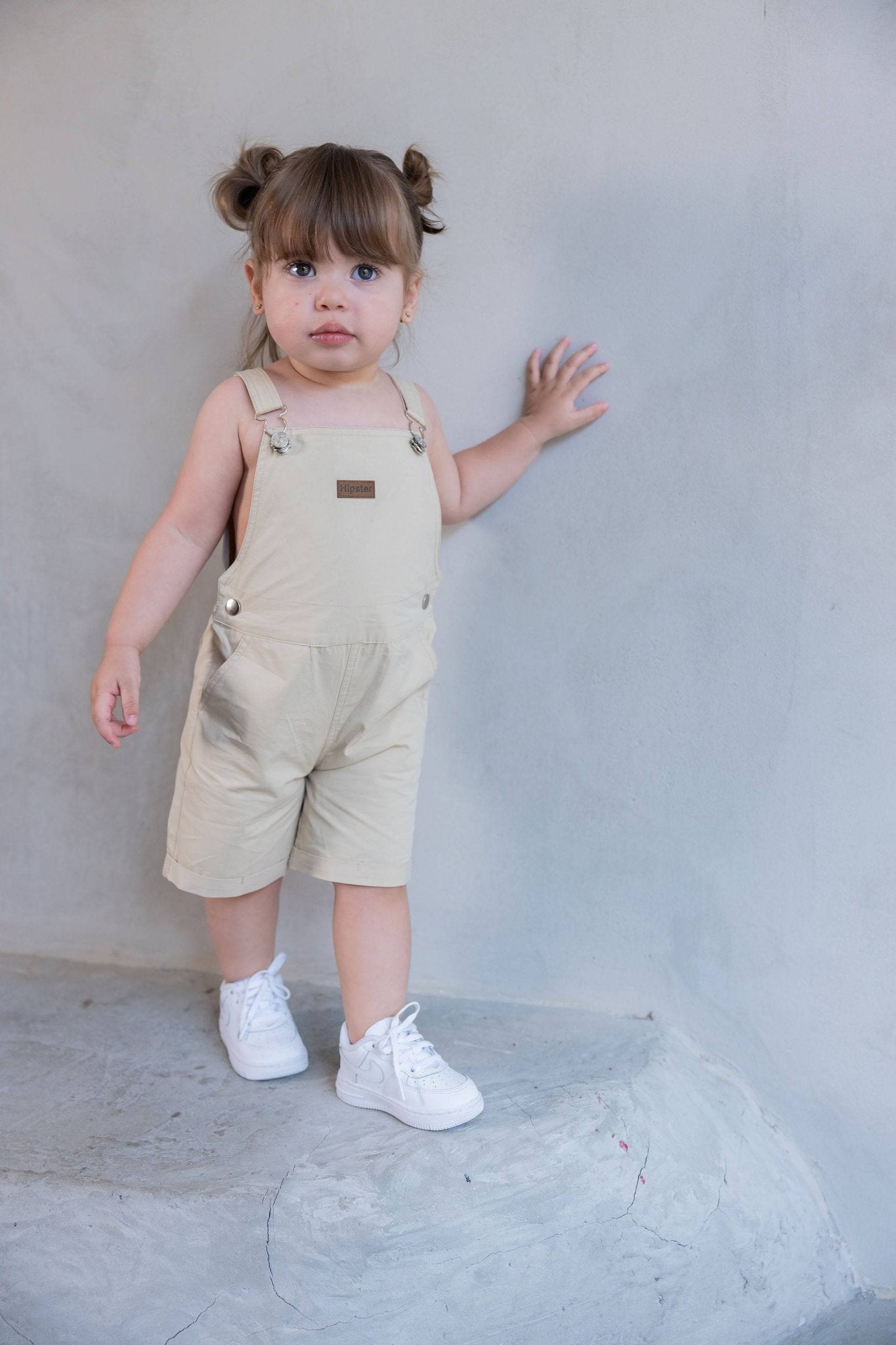 אוברול ליב בז' - Hipster