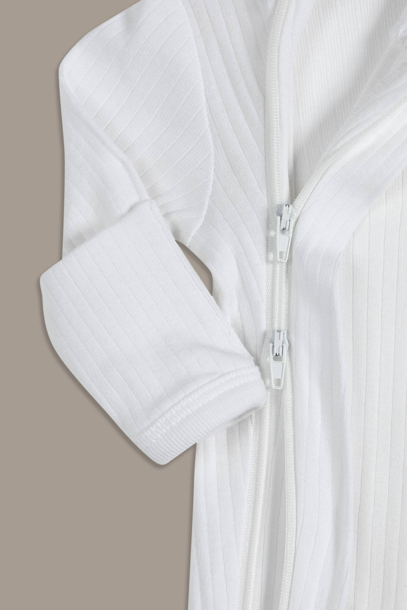 אוברול ריב לבן - Hipster