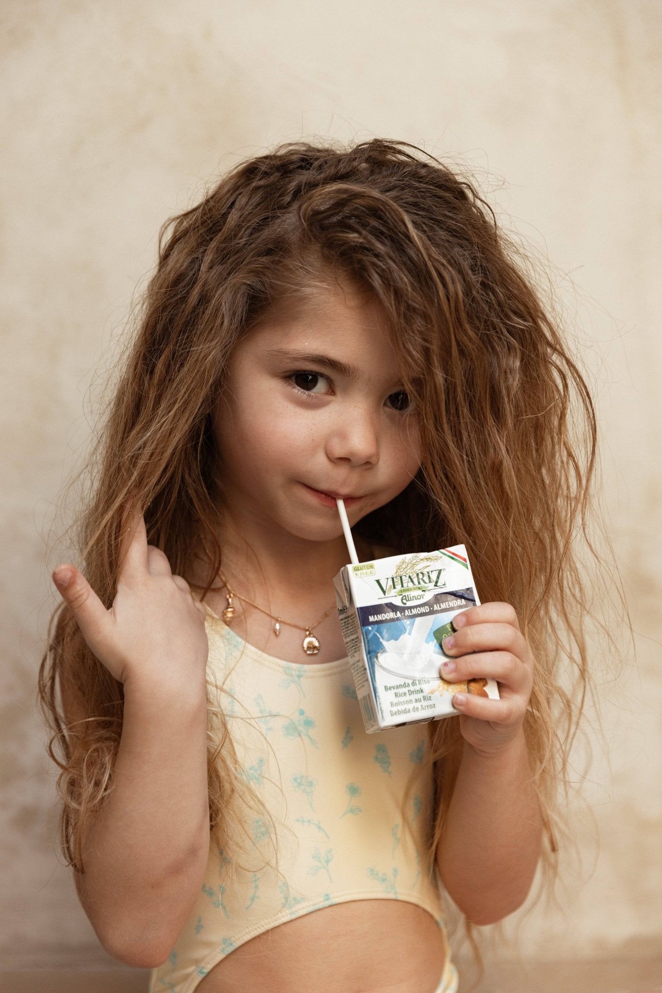 בגד ים צהוב פרחוני - Hipster