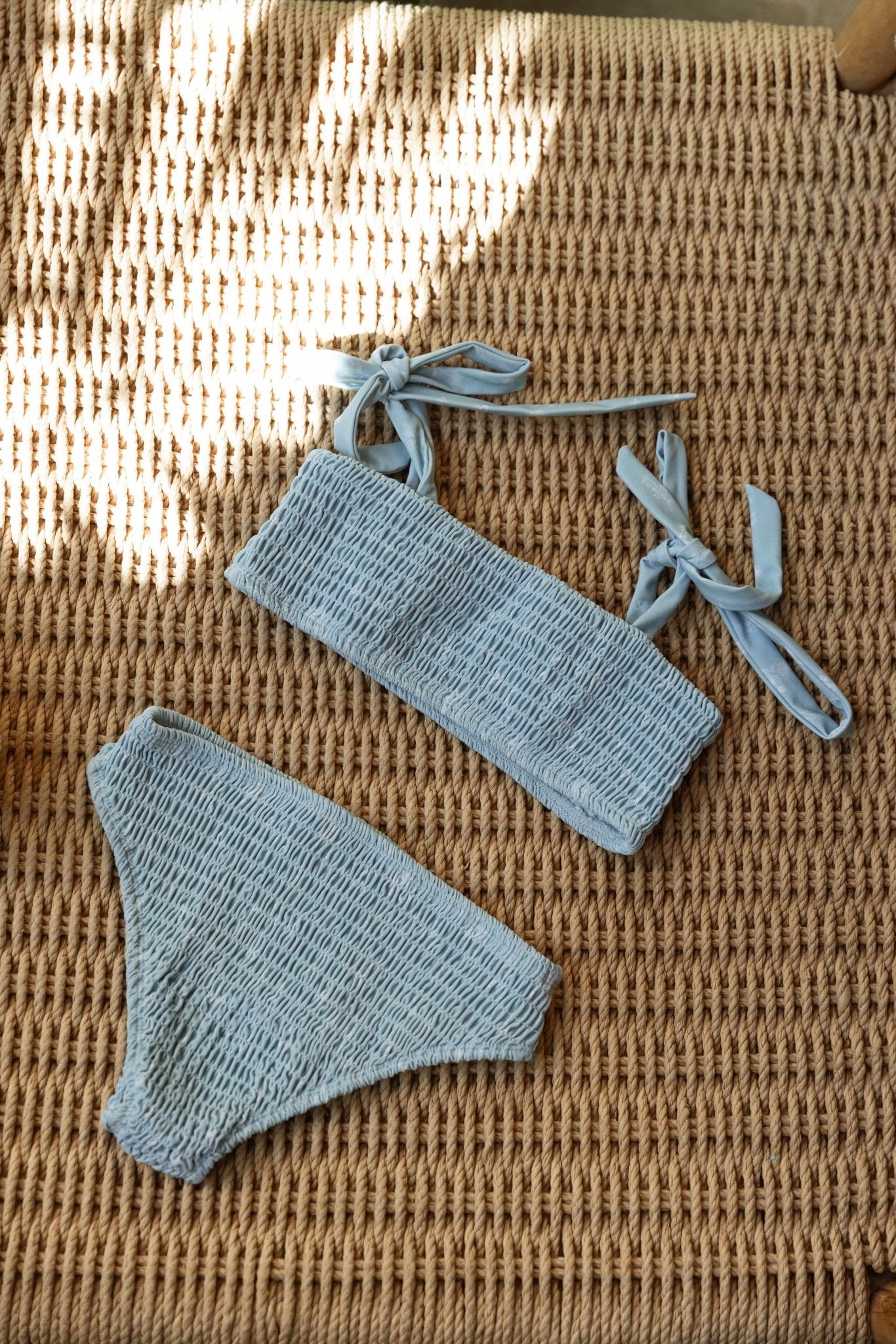 בגד ים כיווצים ופרינט פרחוני - Hipster