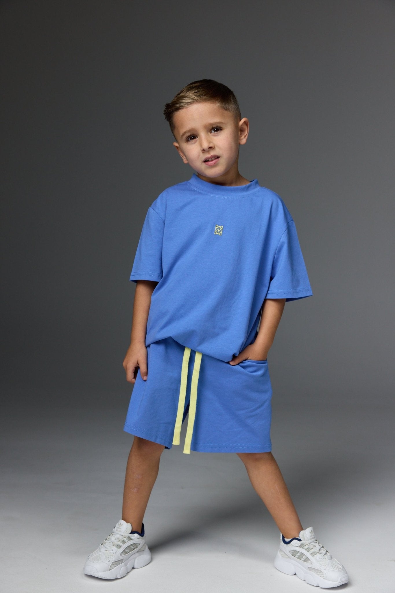 חליפת color כחולה - Hipster