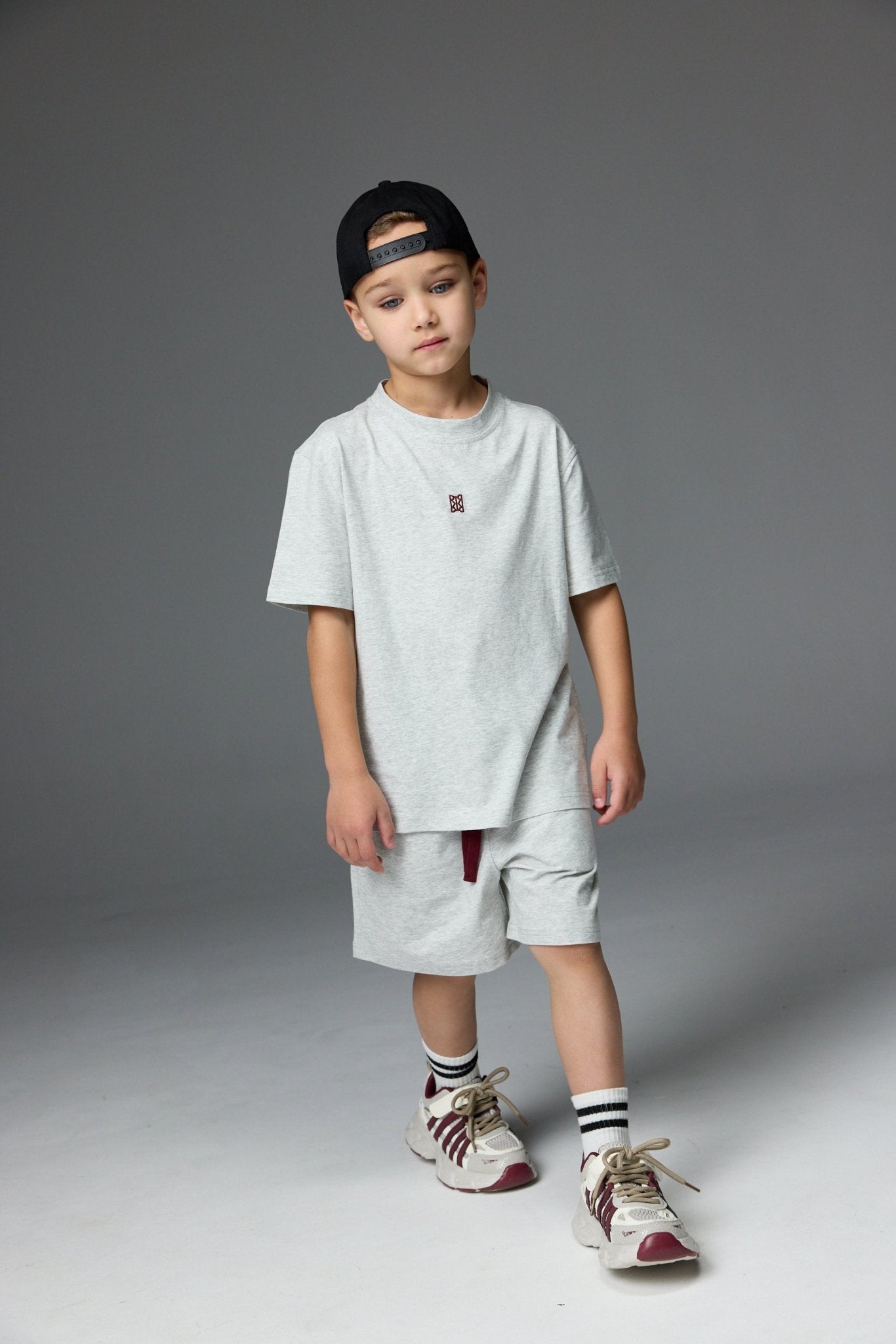 חליפת color אפור מלאנז - Hipster