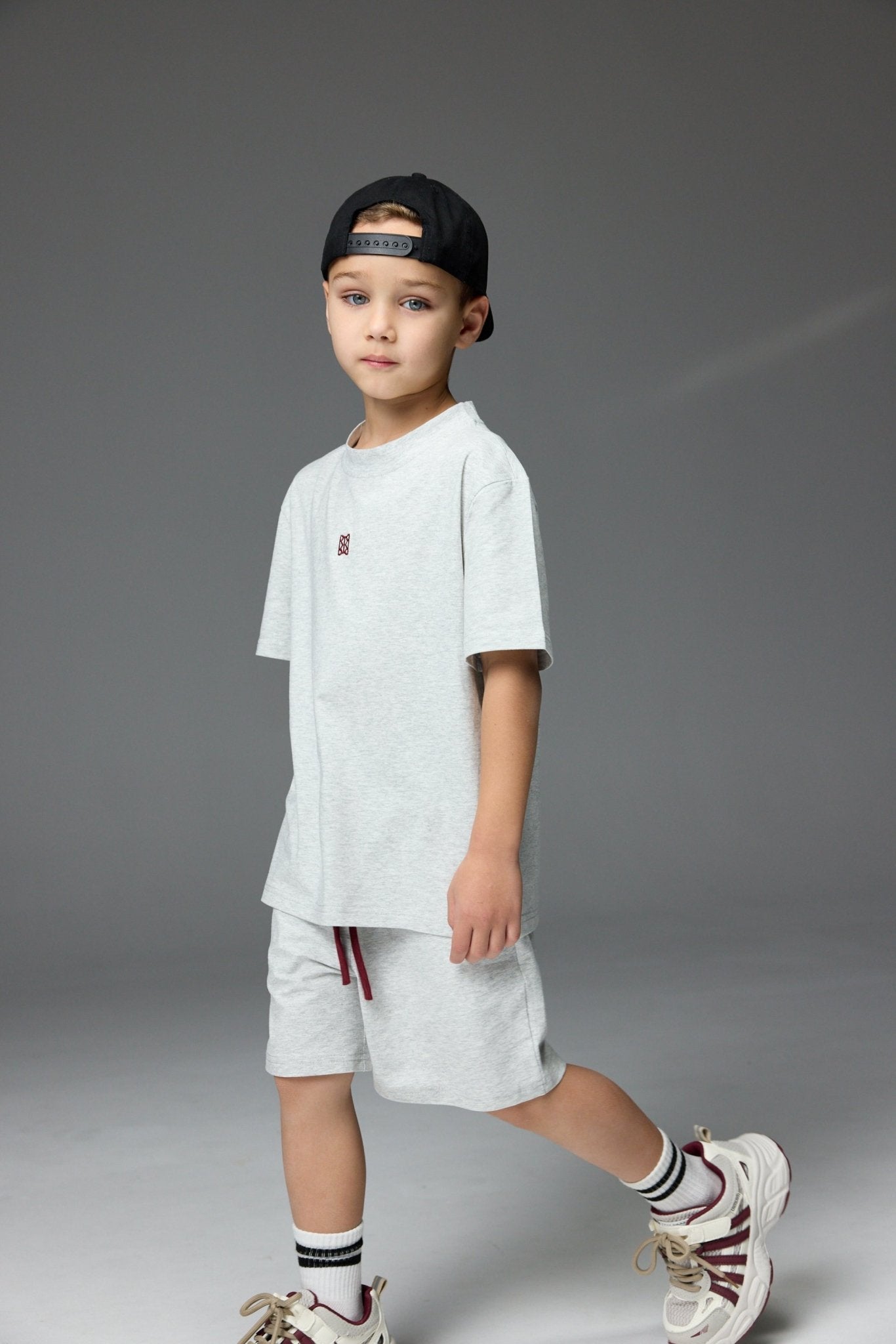 חליפת color אפור מלאנז - Hipster