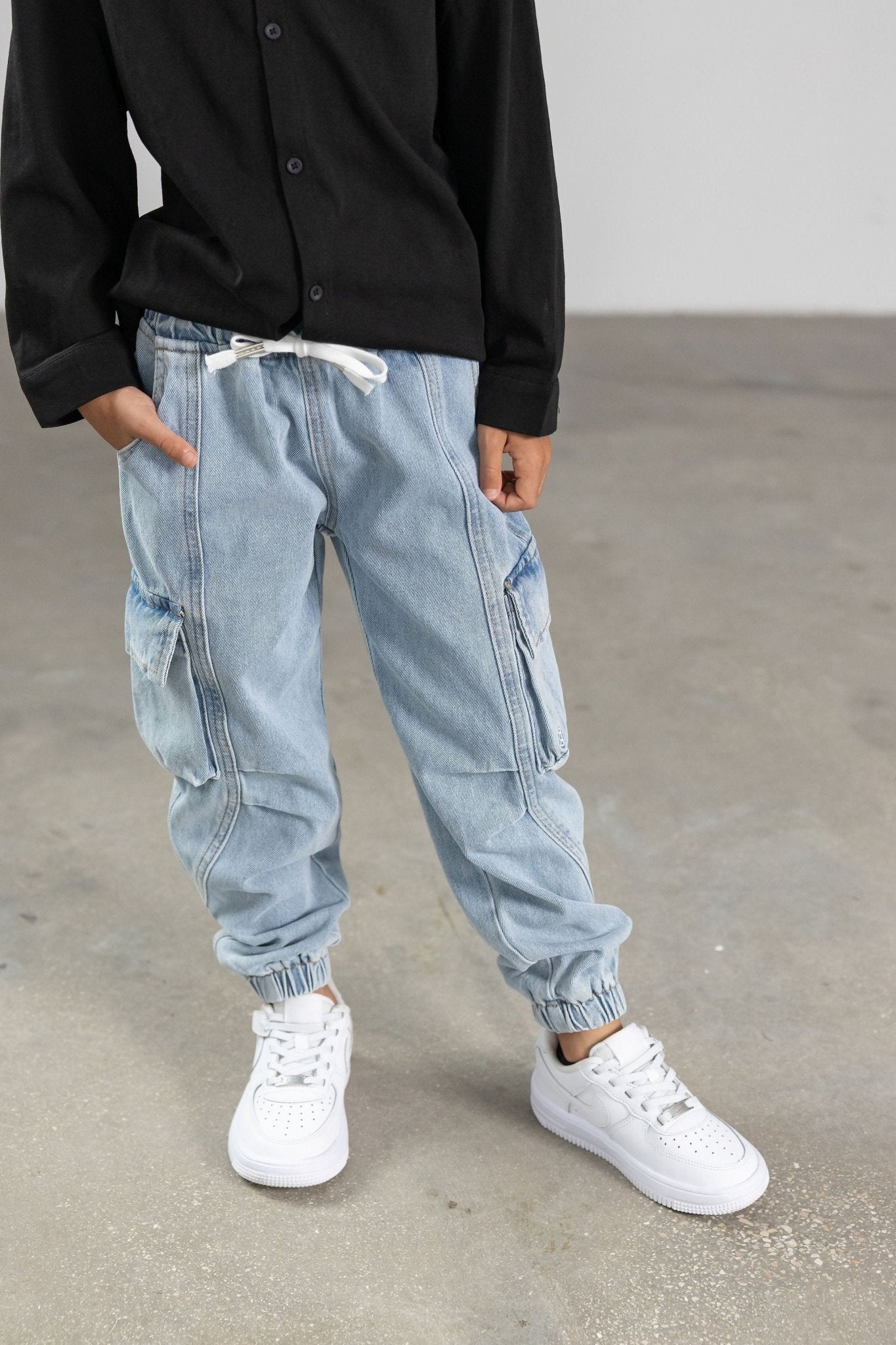 דגמח ג'ינס תאו בהיר - Hipster