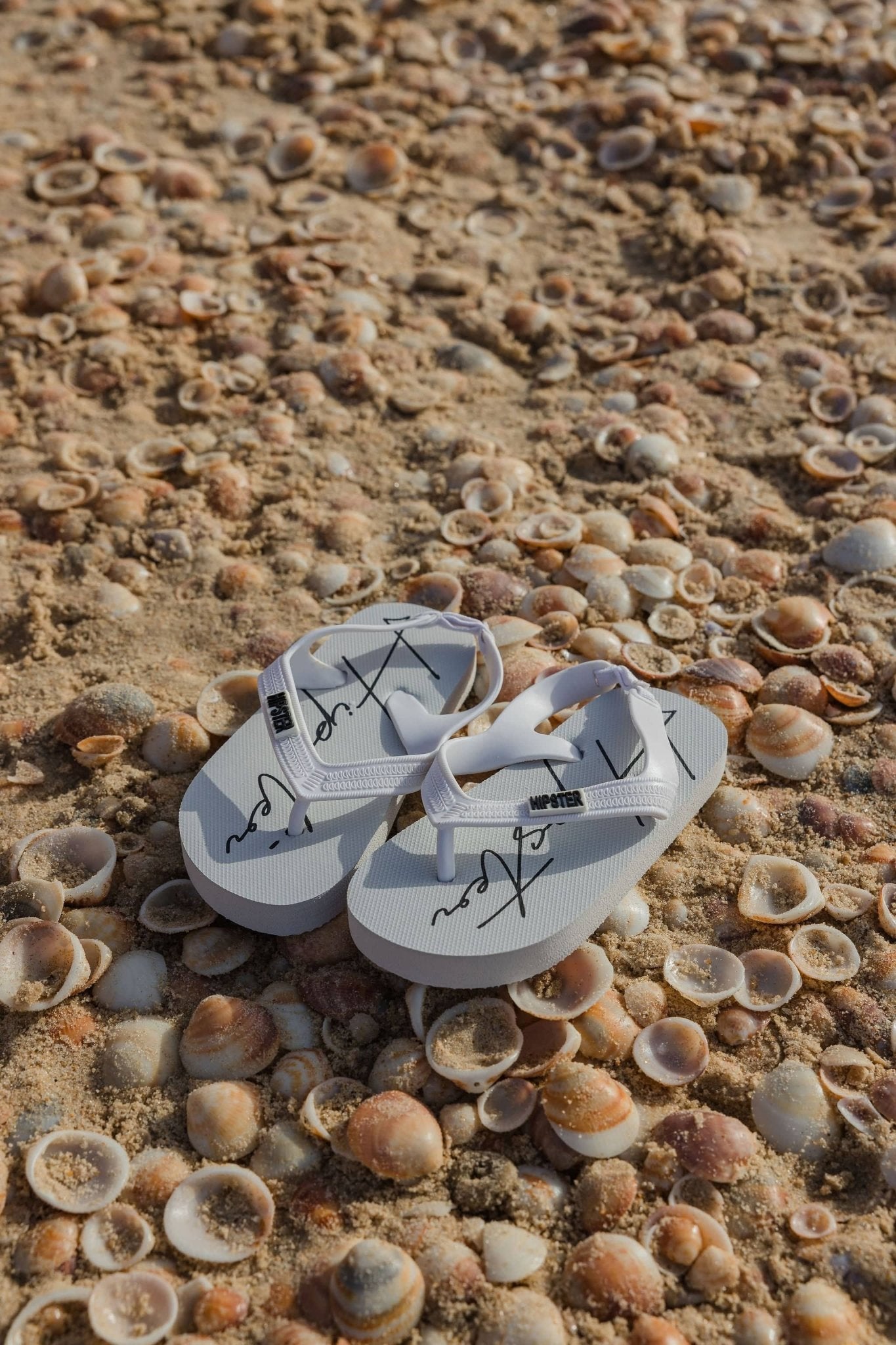 כפכפי HIPSTER לבנים מידה - Hipster