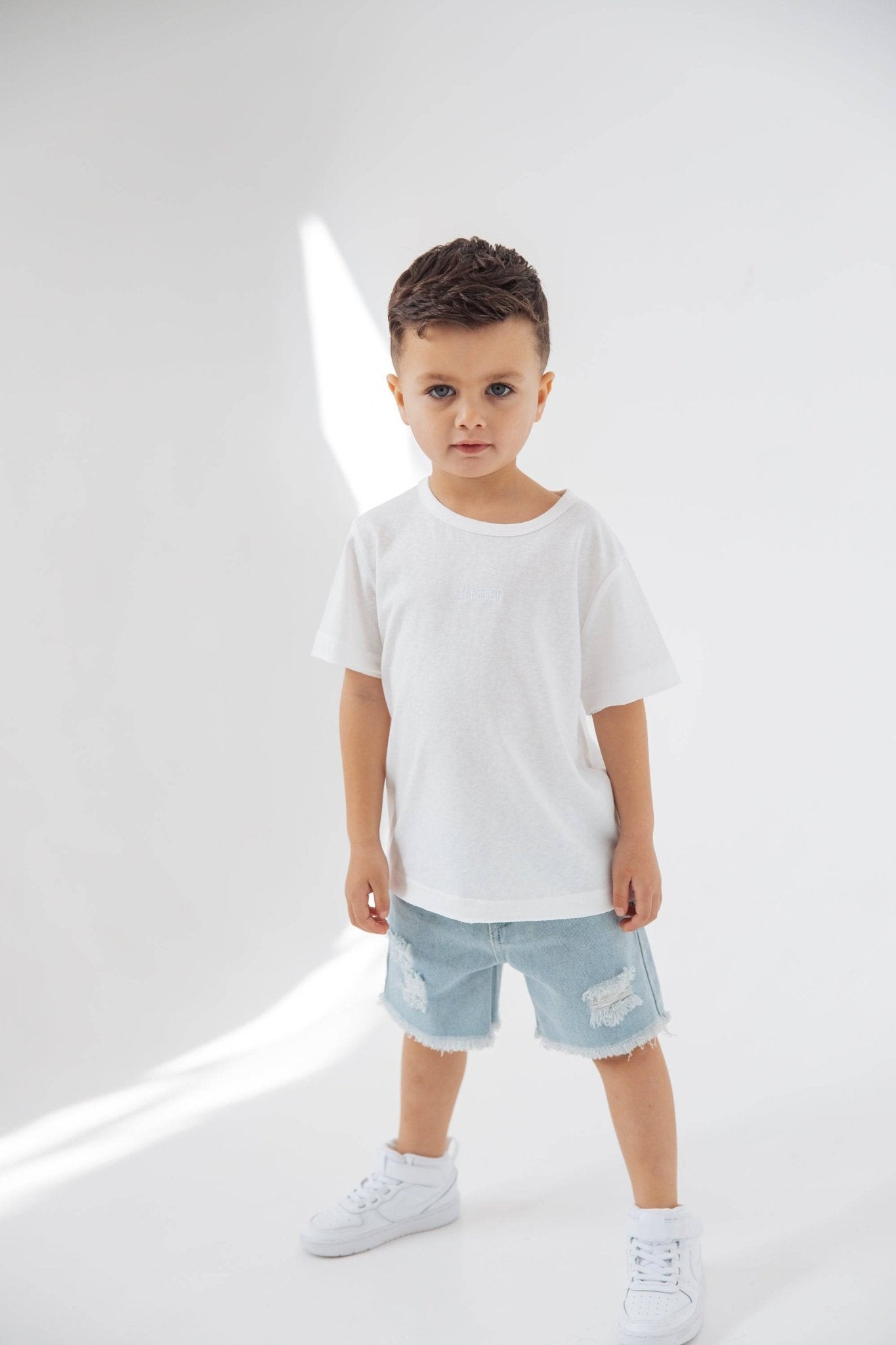 ג'ינס בהיר קצר - Hipster