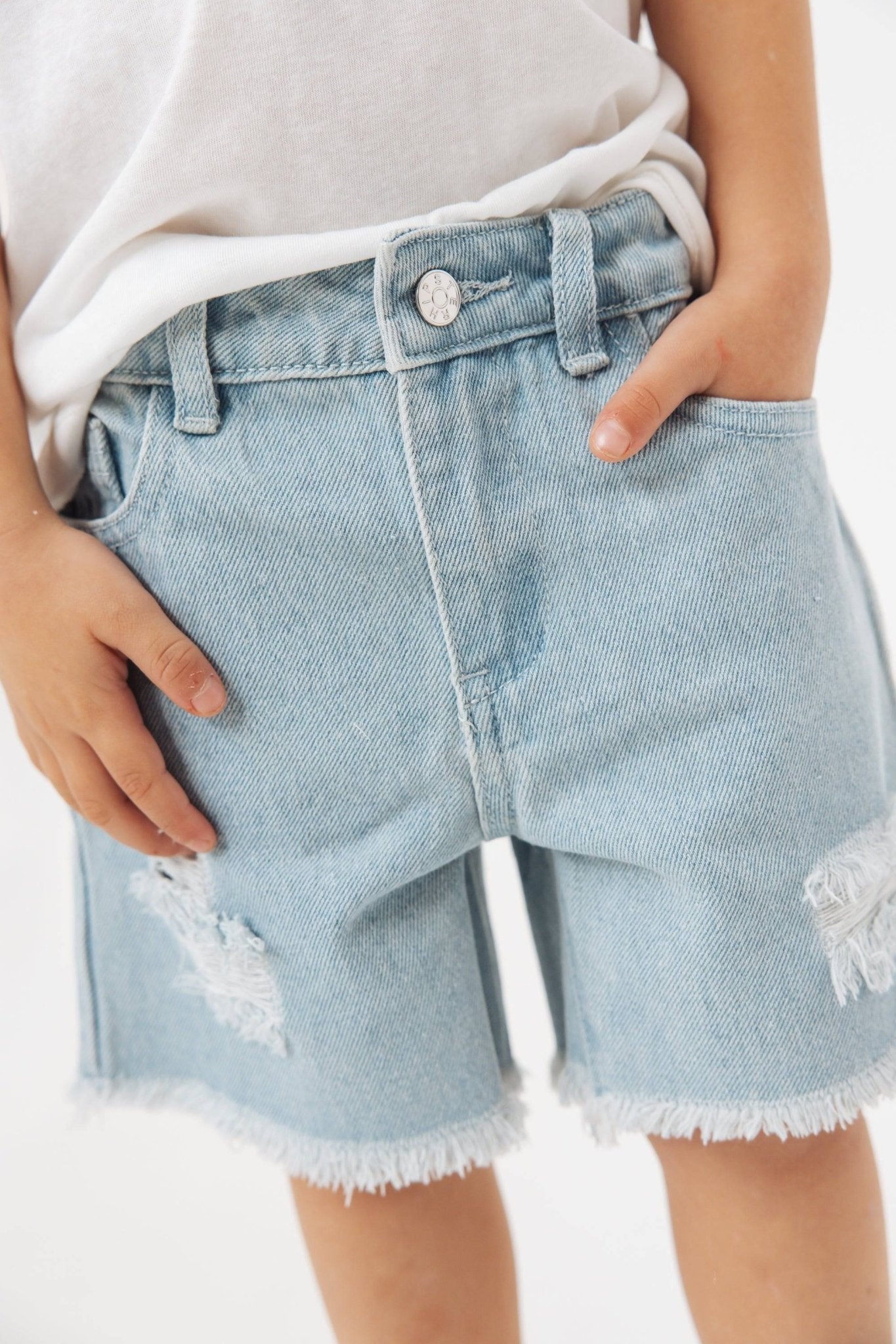 ג'ינס בהיר קצר - Hipster