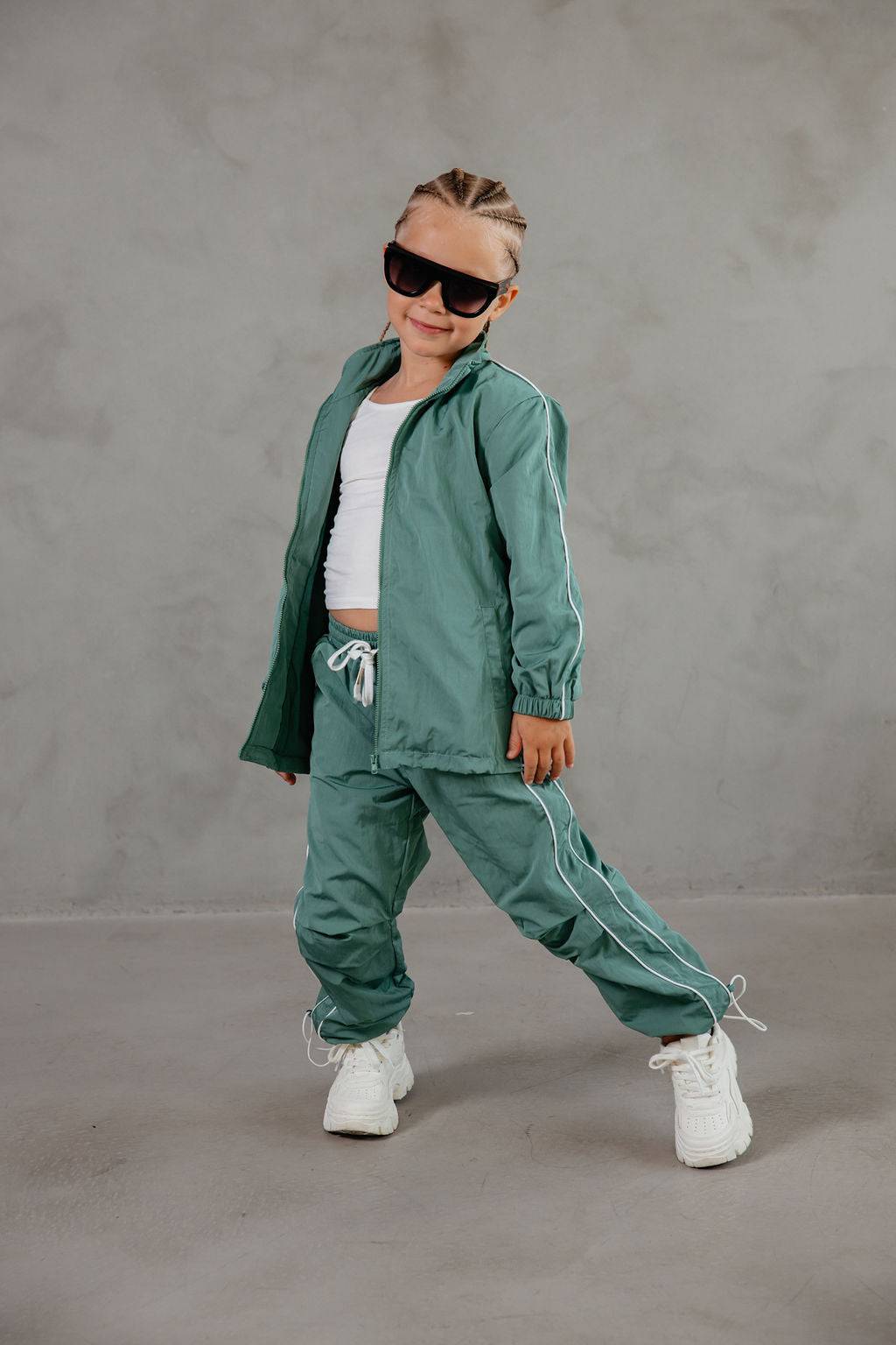 ג'קט ניילון ירוק - Hipster
