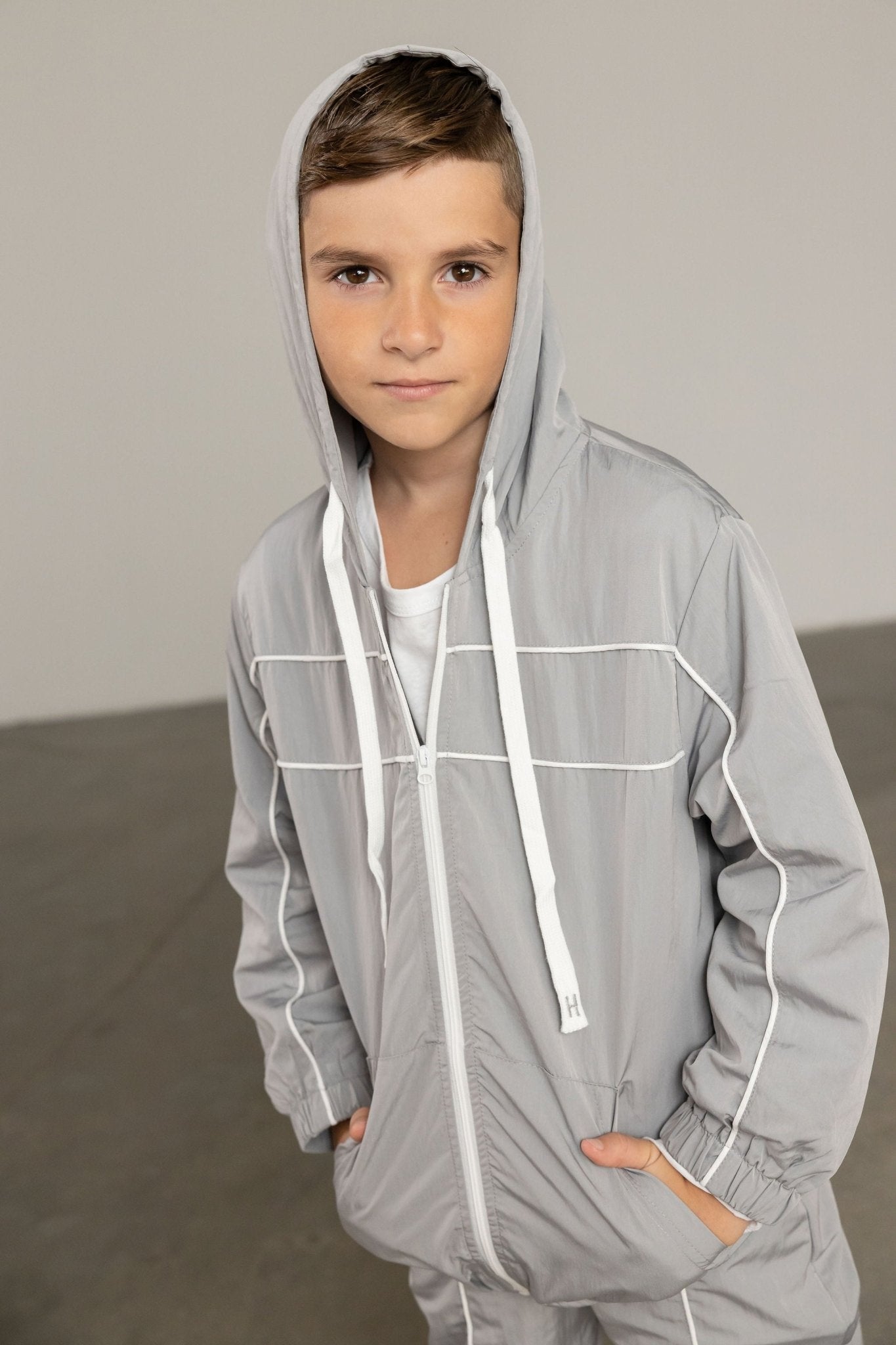 ג'קט ניילון ריו אפור - Hipster