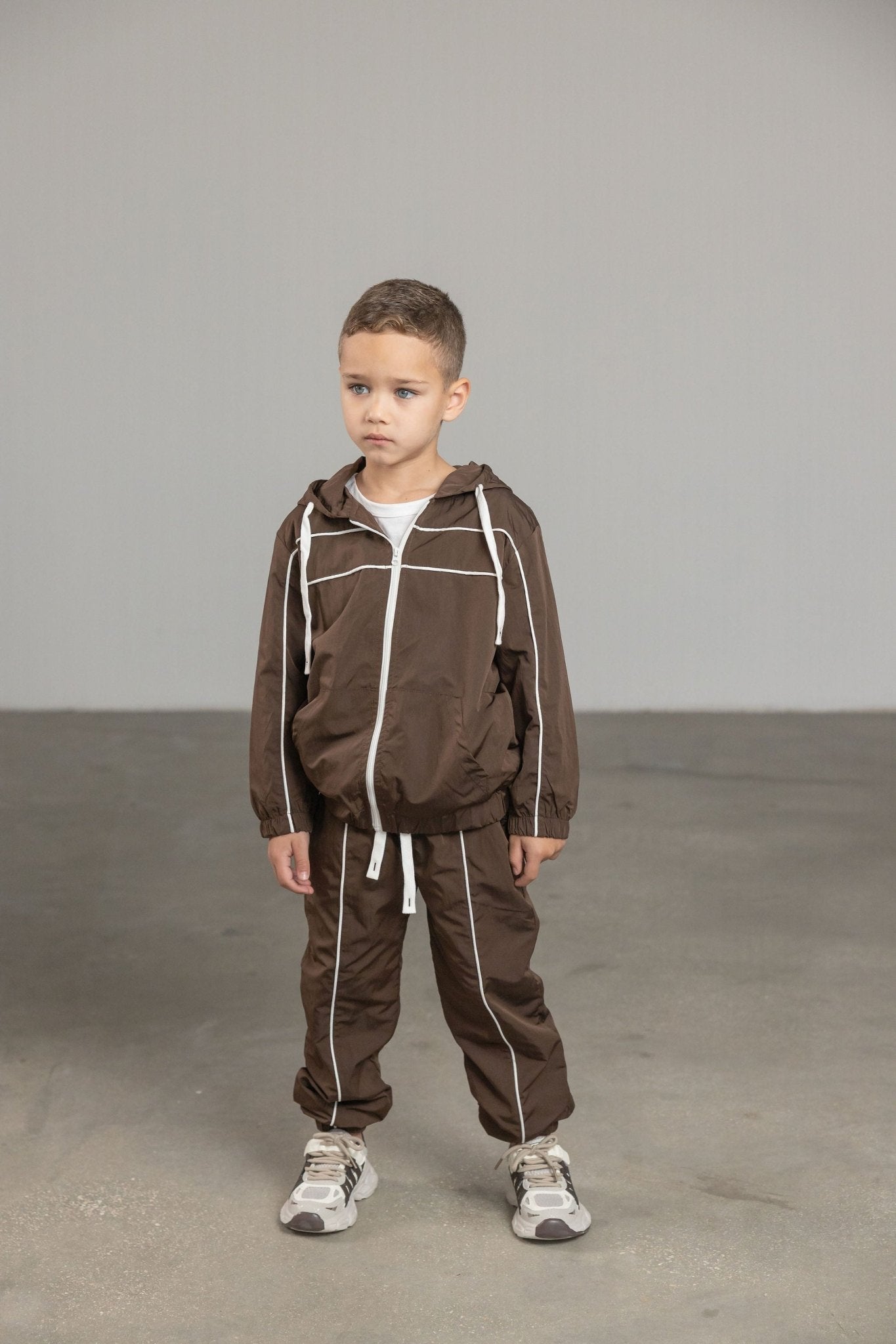 ג'קט ניילון ריו חום - Hipster