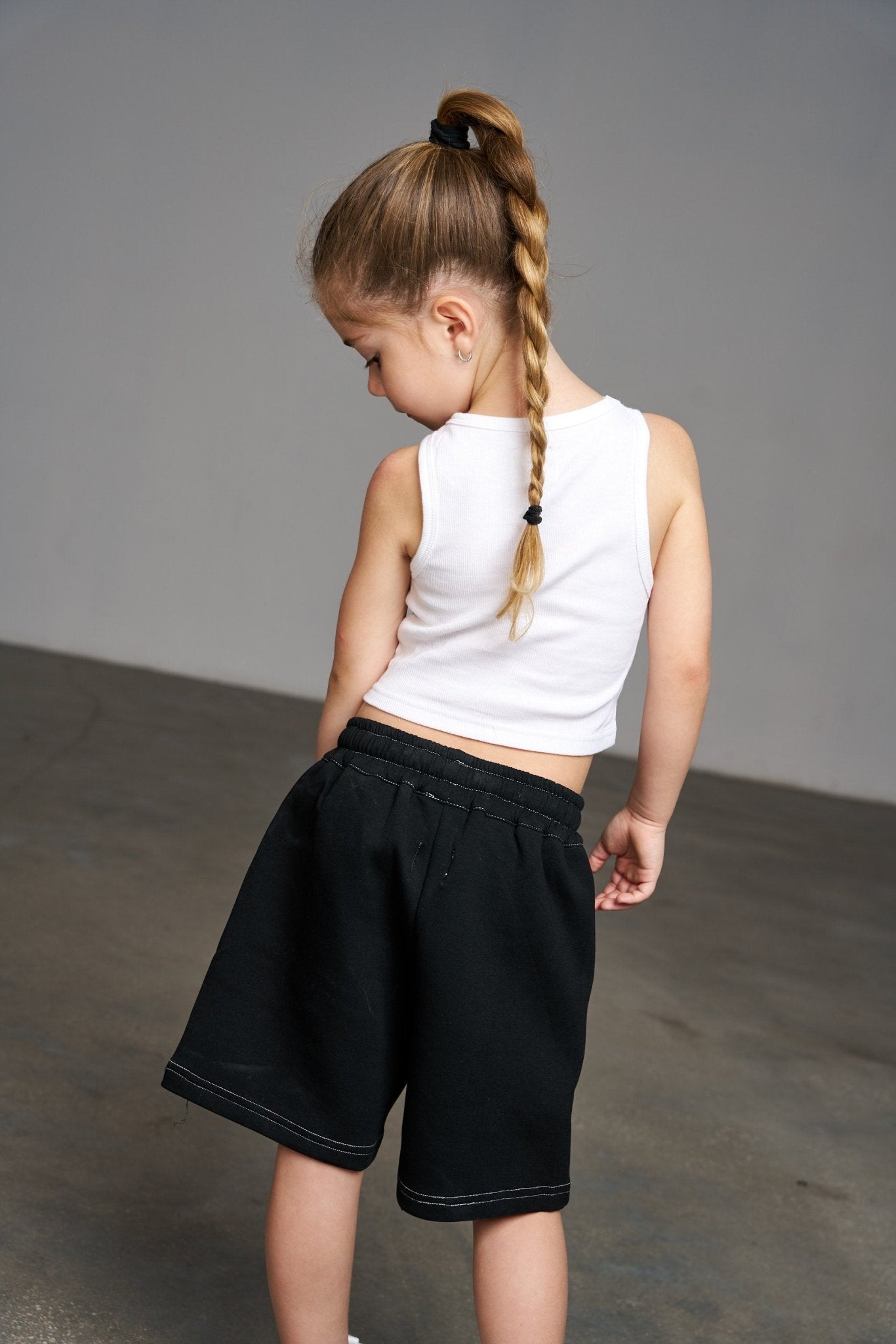 גופיית ליר לבנה - Hipster