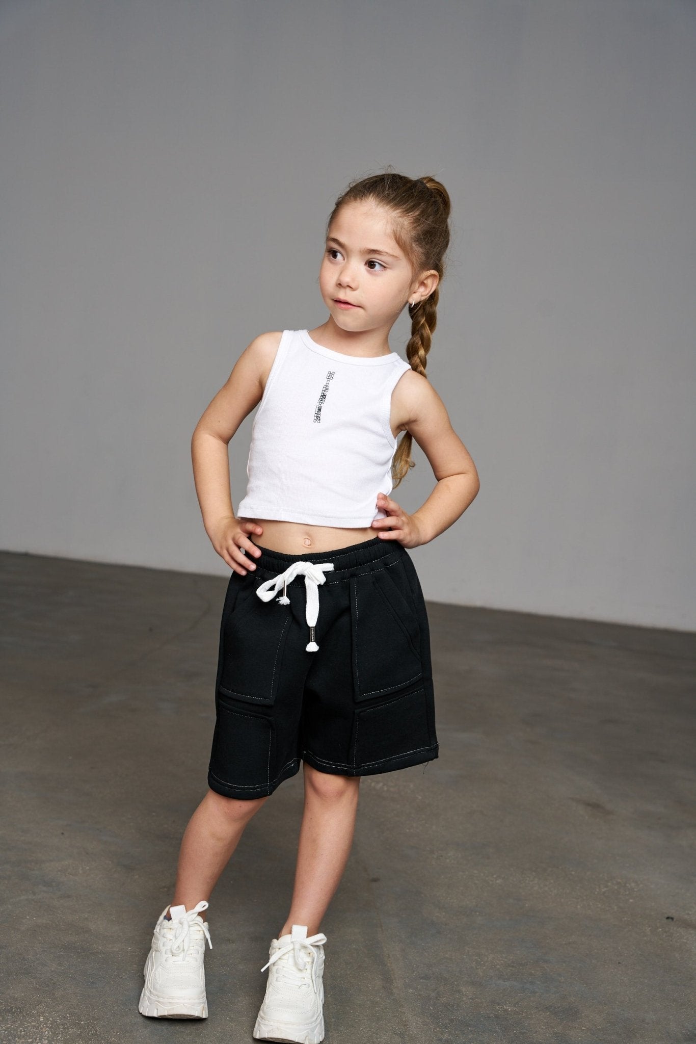 גופיית ליר לבנה - Hipster