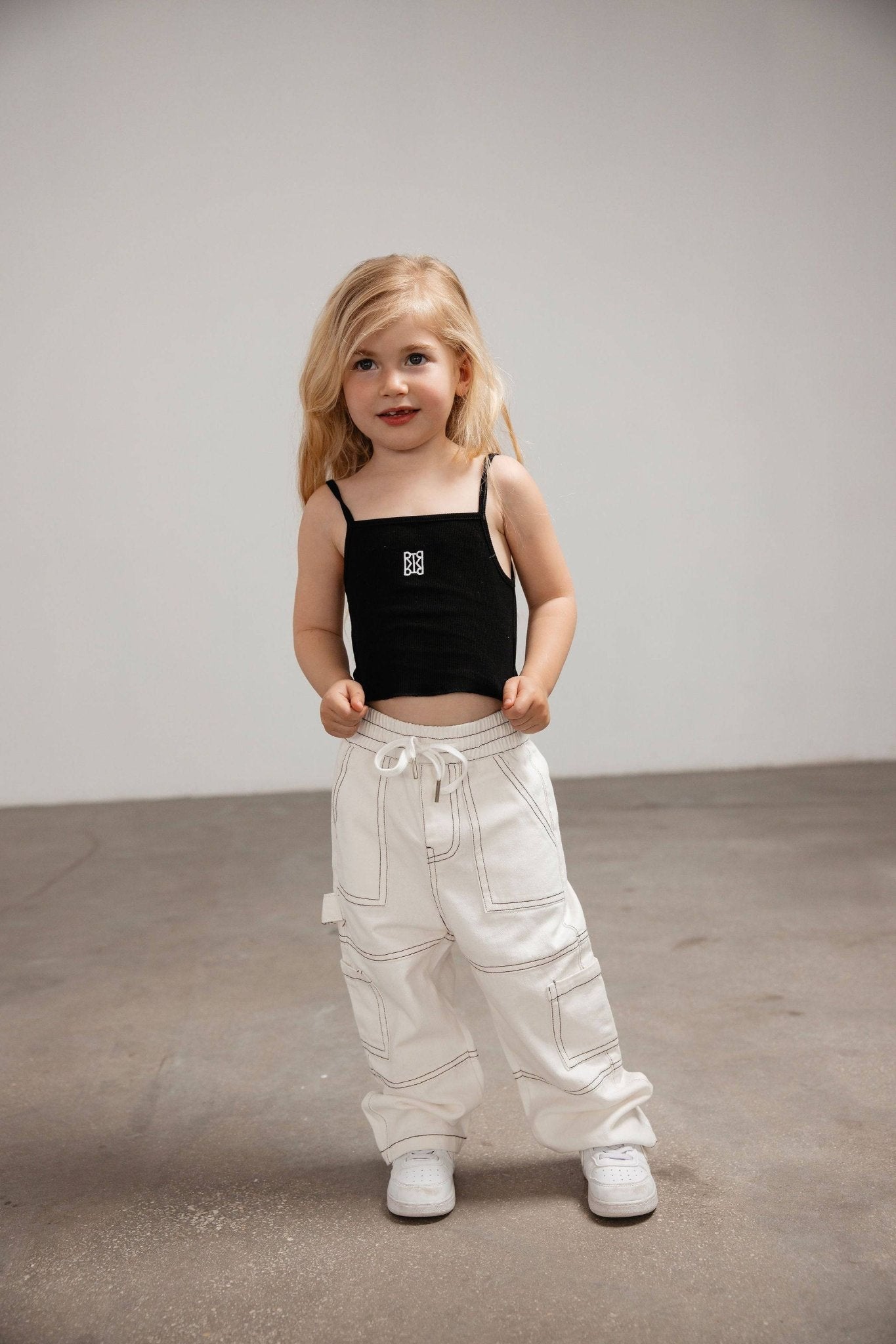 גופיית מלמלה שחורה - Hipster