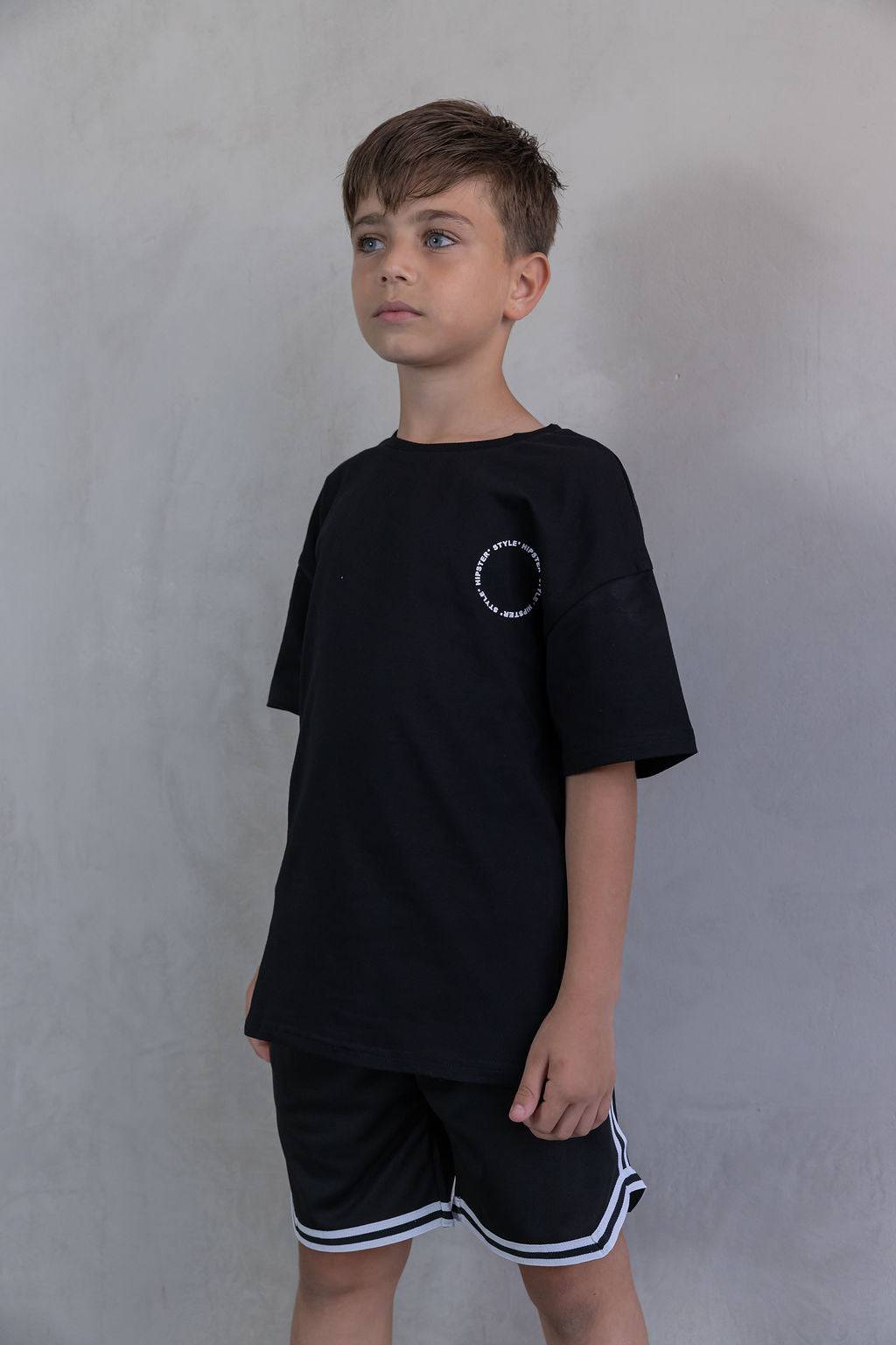 טי שירט ג'יימס שחורה - Hipster