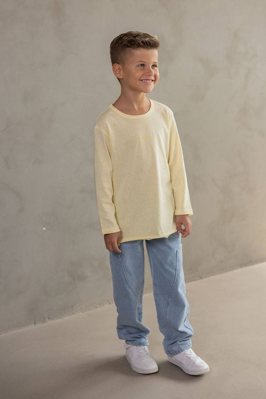 טי שירט צהובה ארוכה - Hipster