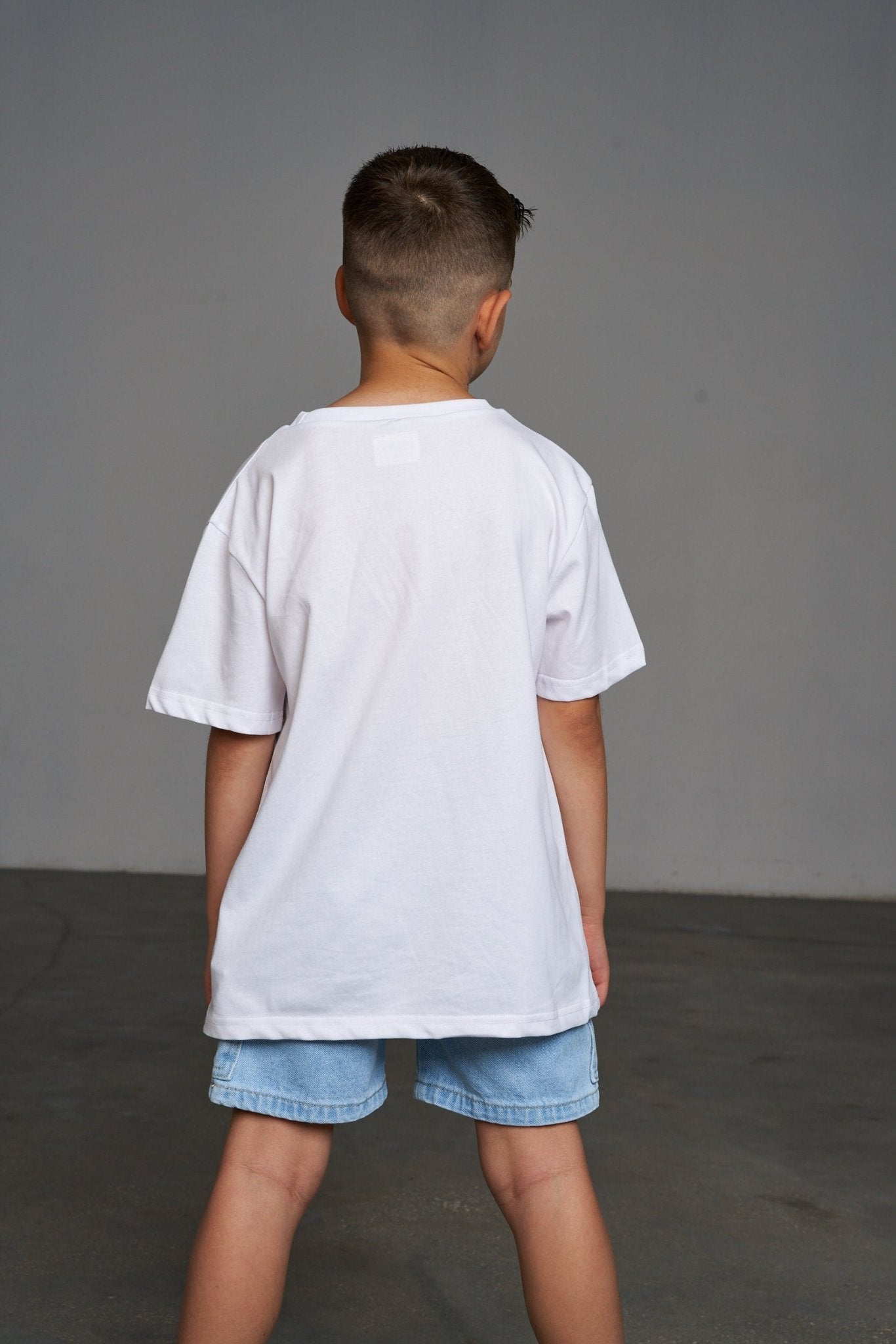 טי שירט לואי לבנה - Hipster