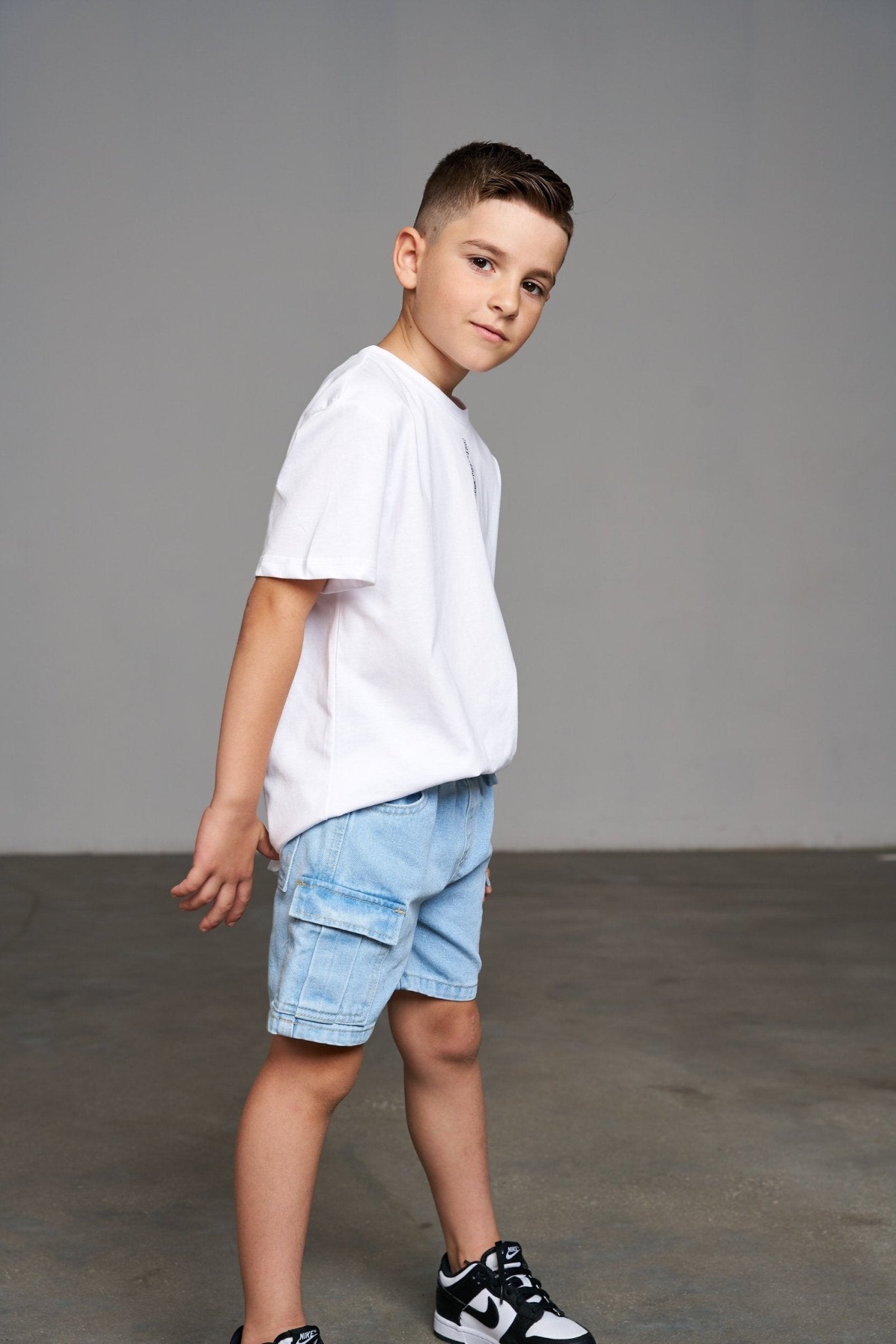 טי שירט לואי לבנה - Hipster