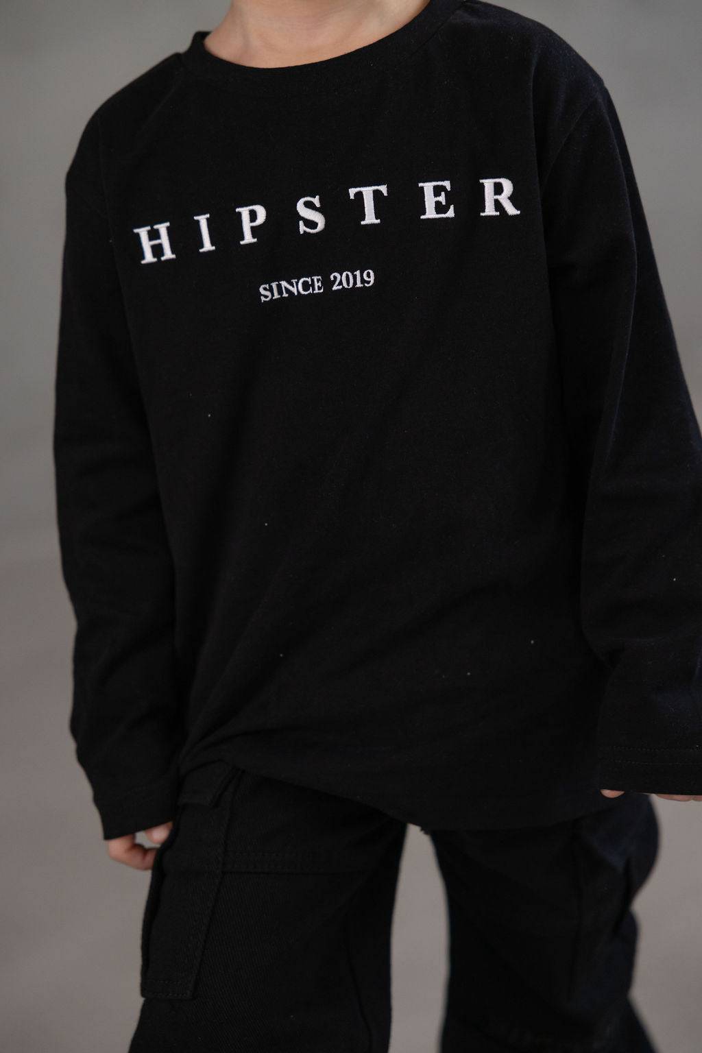 טישרט ג'וי שחורה - Hipster