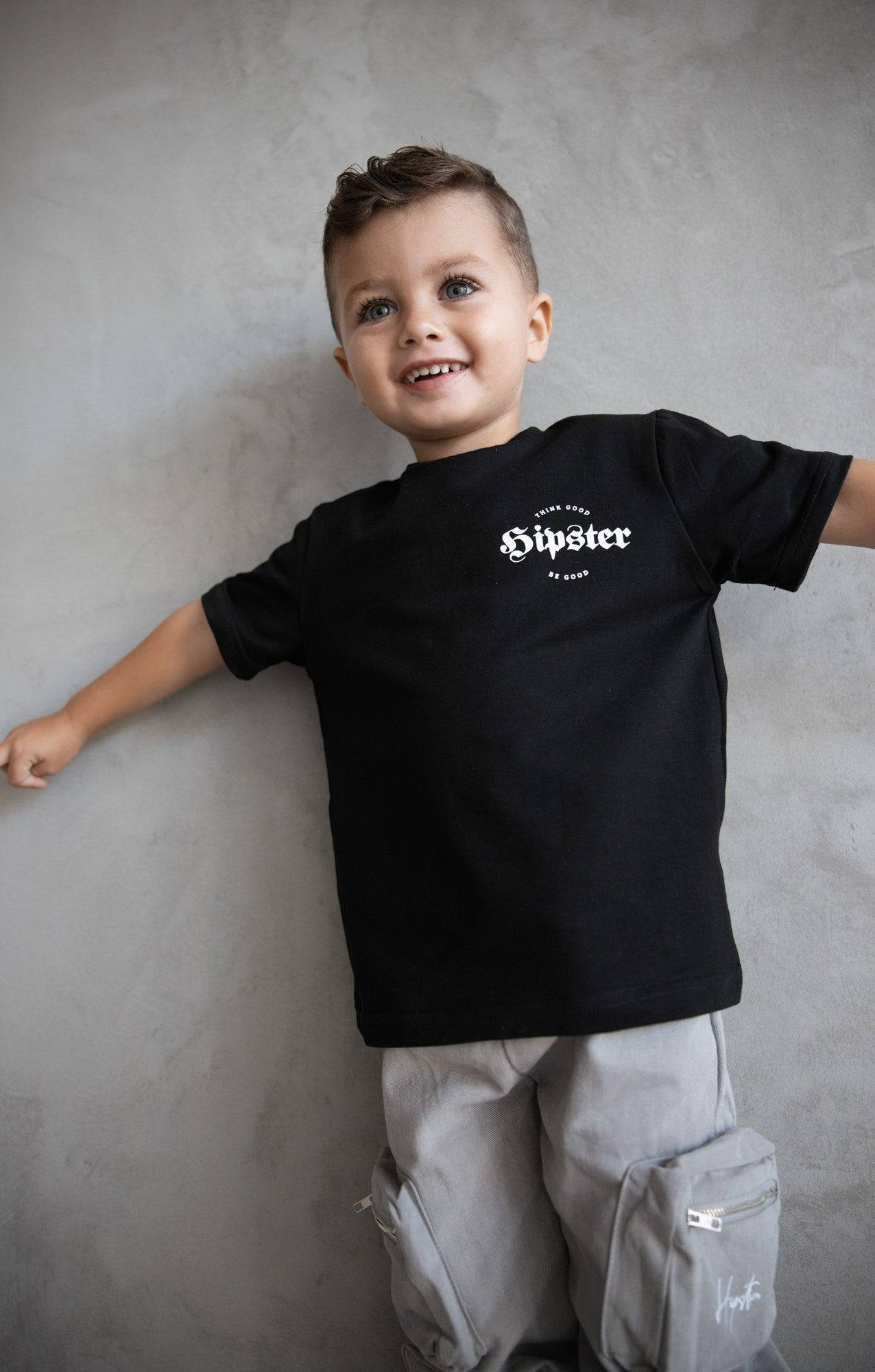 טישרט היפסטר שחורה - Hipster