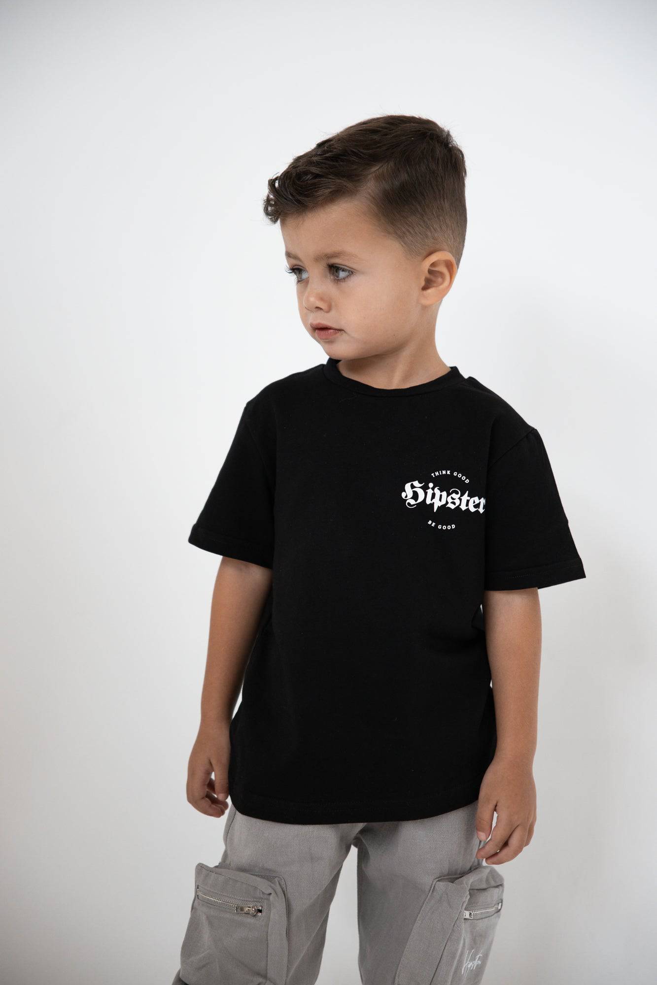 טישרט היפסטר שחורה - Hipster