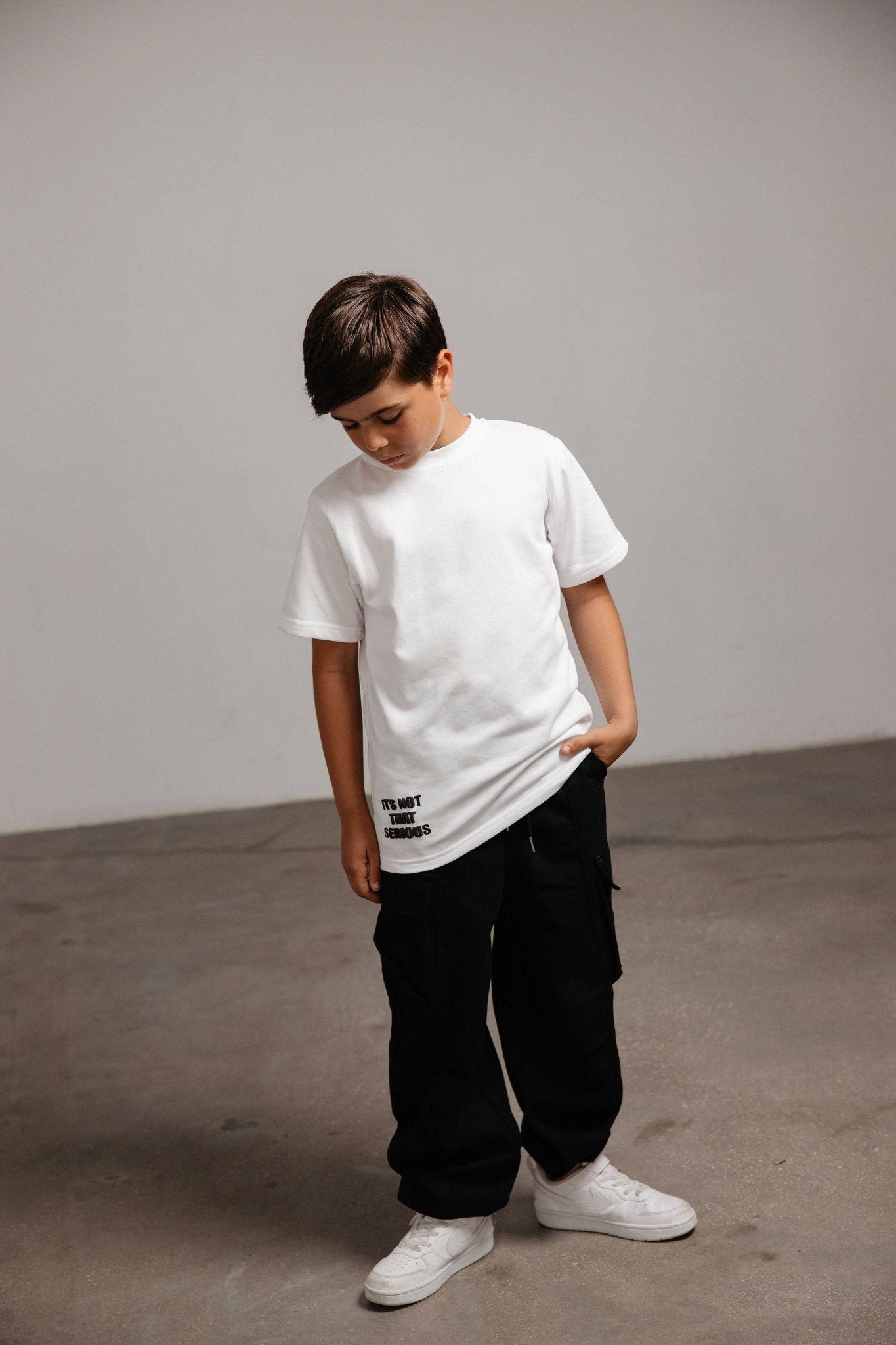 טישרט סמית לבנה - Hipster