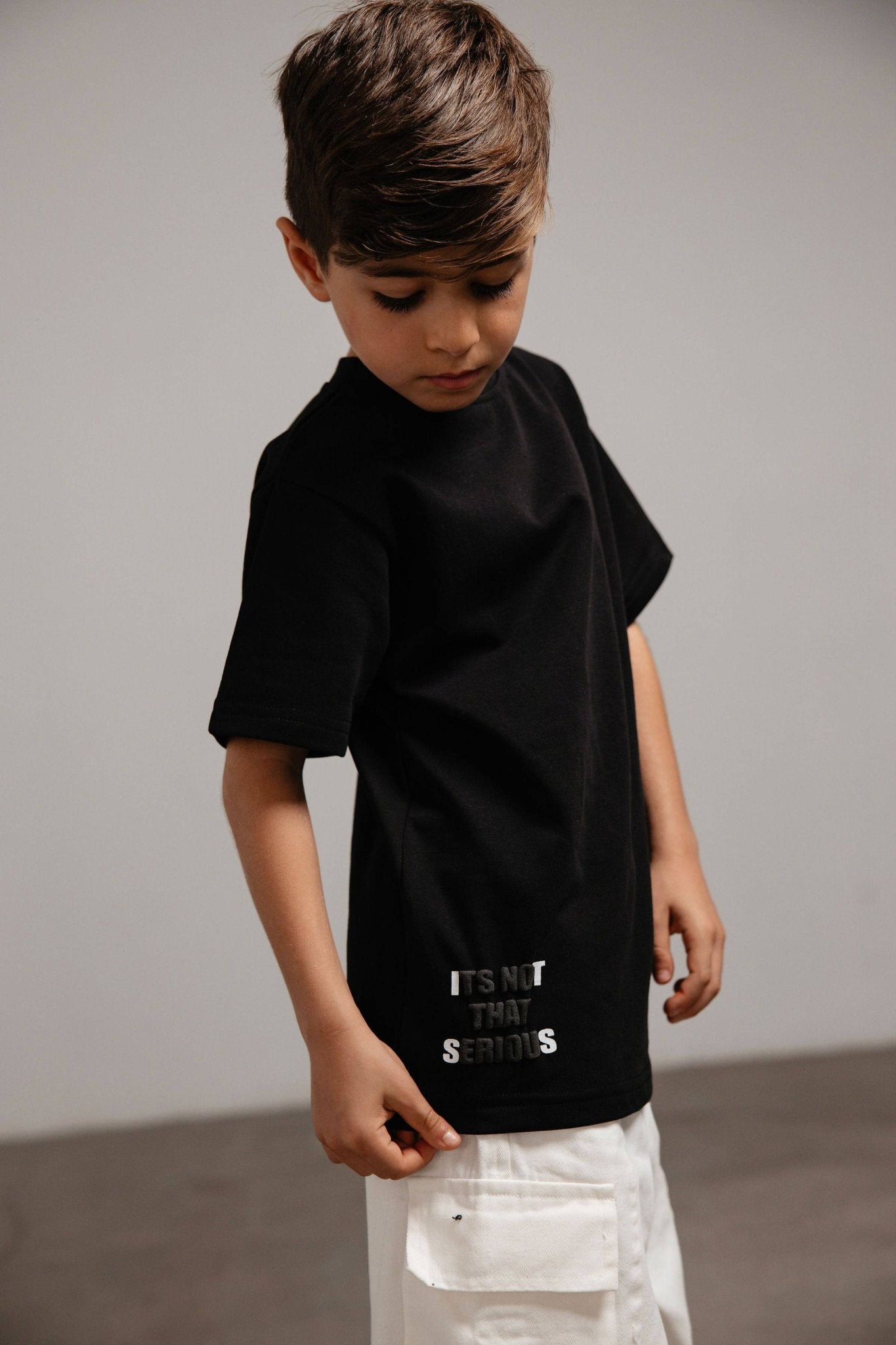 טישרט סמית שחורה - Hipster