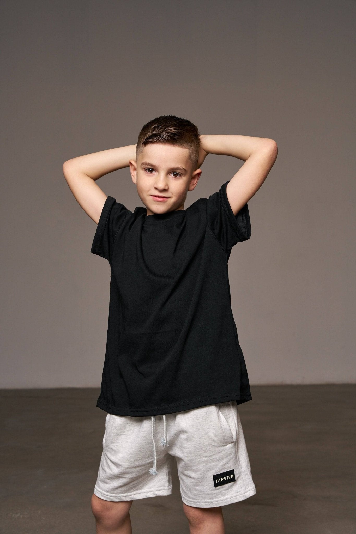 טישרט כותנה שחור - Hipster