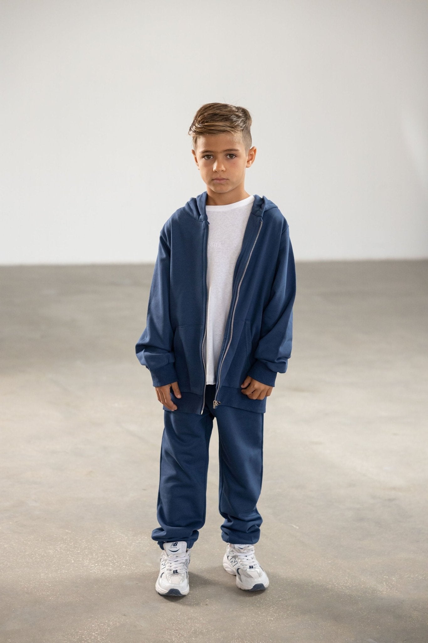 קפוצ'ון בייסיק כחול ניייבי - Hipster