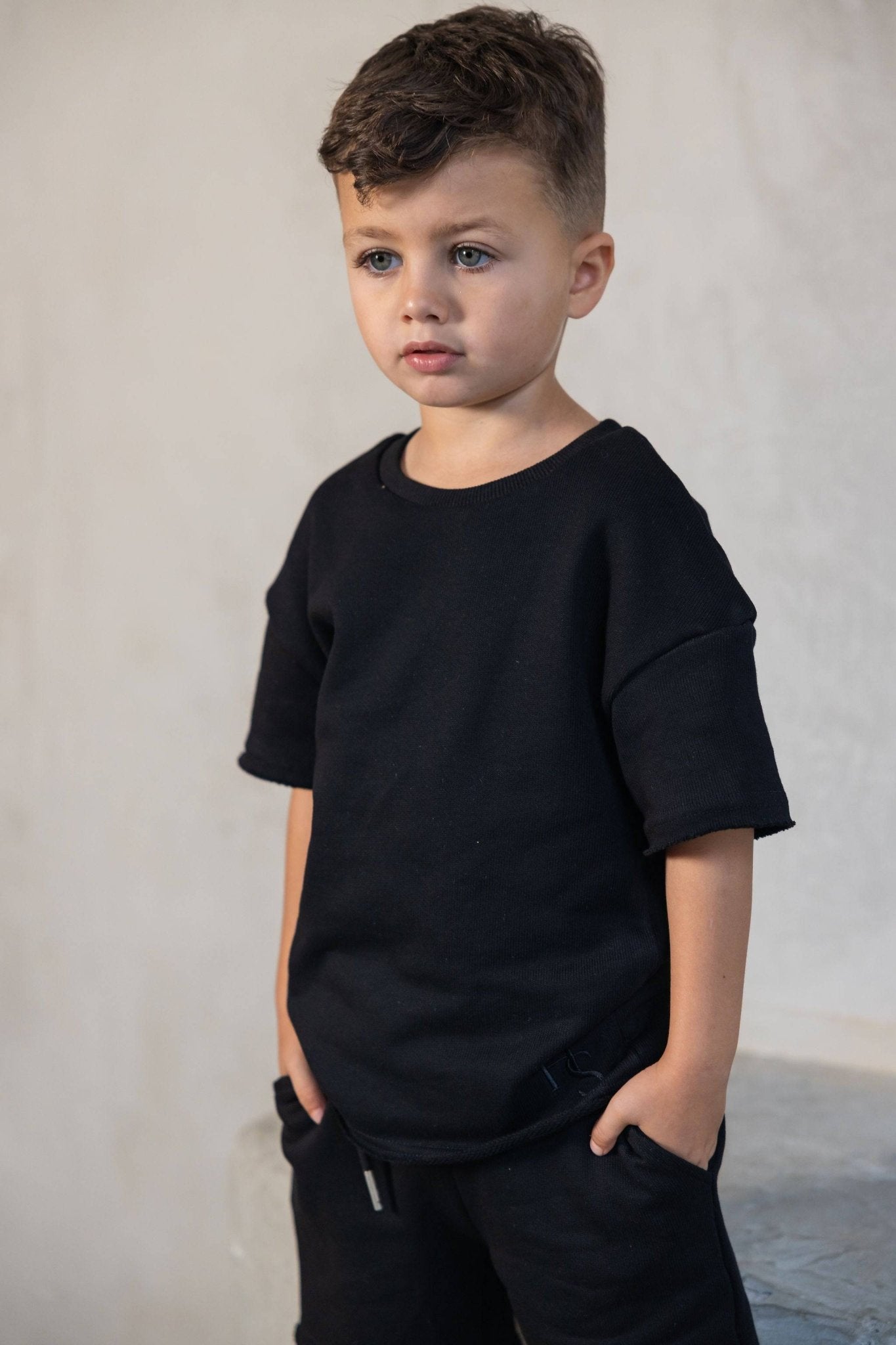 חליפת אמבר שחורה - Hipster