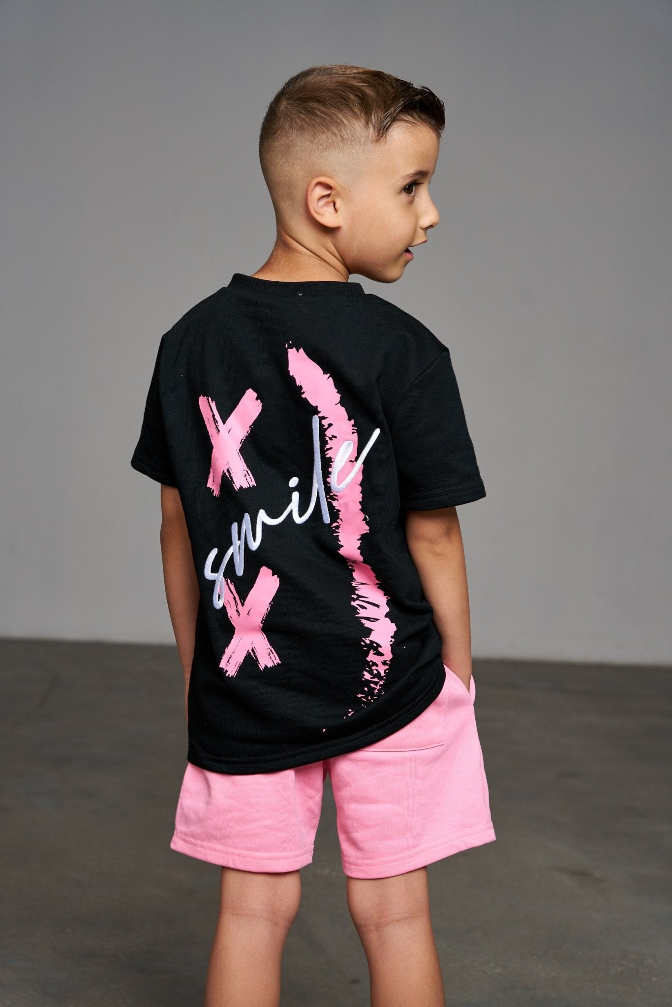 חליפת Happy ורודה - Hipster