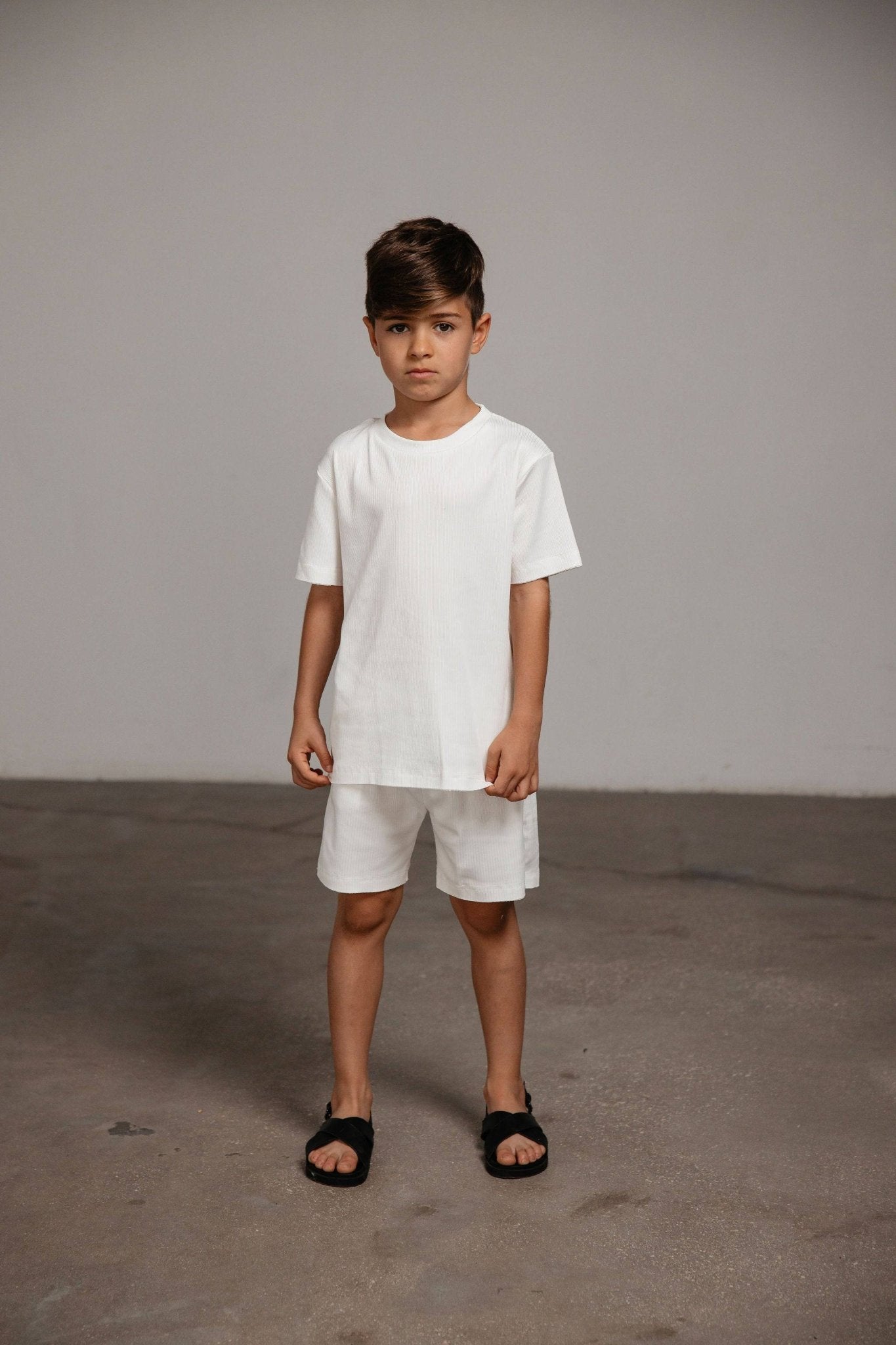 חליפת ליאו לבנה - Hipster