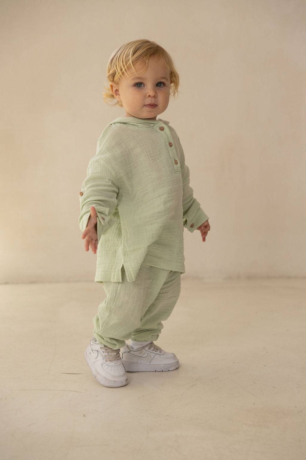 חליפת טטרה ארוכה ירוקה - Hipster