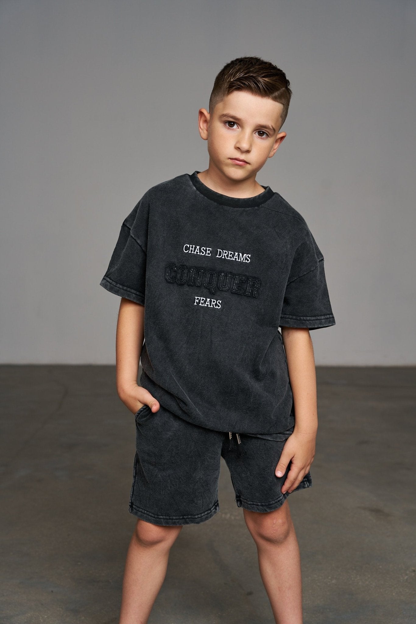 חליפת ווש אפורה - Hipster