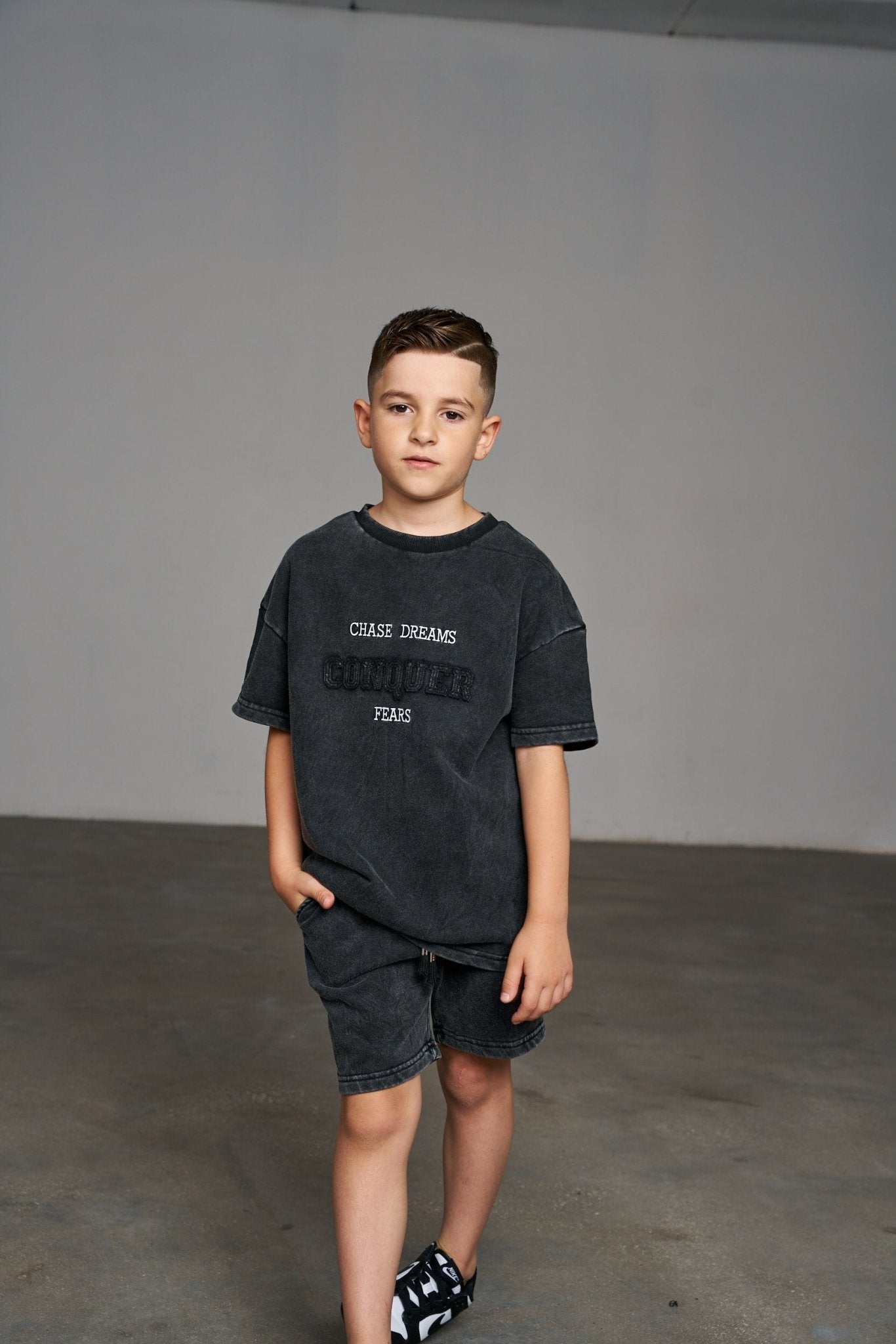 חליפת ווש אפורה - Hipster